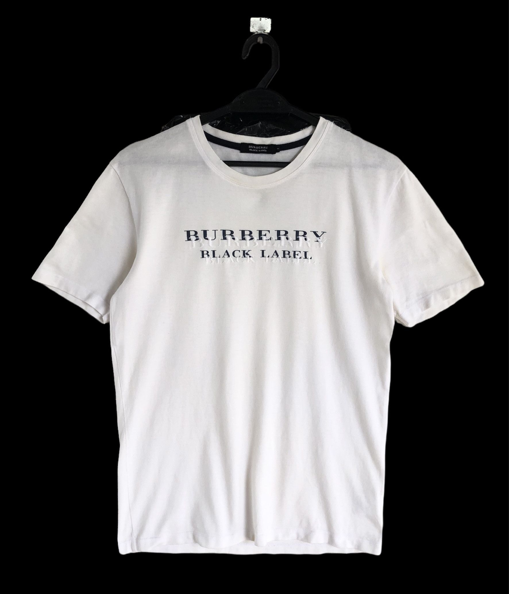 Burberry BURBERRY BLACK LABEL EMBROIDERIES SPELL OUT MADE IN JAPAN Size US S / EU 44-46 / 1 - 2 Thumbnail