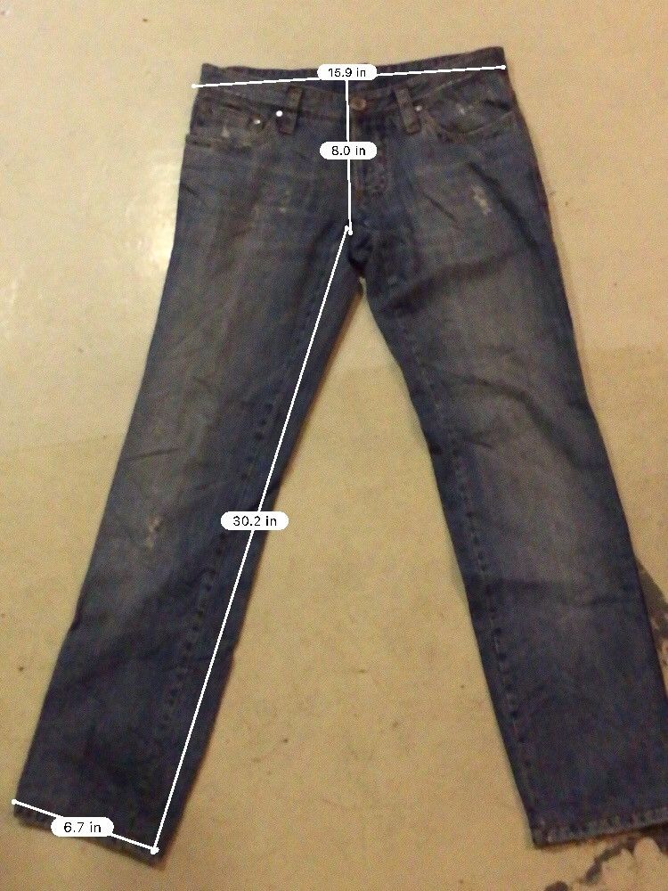 Dsquared2 Twins Dsquared2 Distressed Denim Jeans Size US 32 / EU 48 - 9 Thumbnail