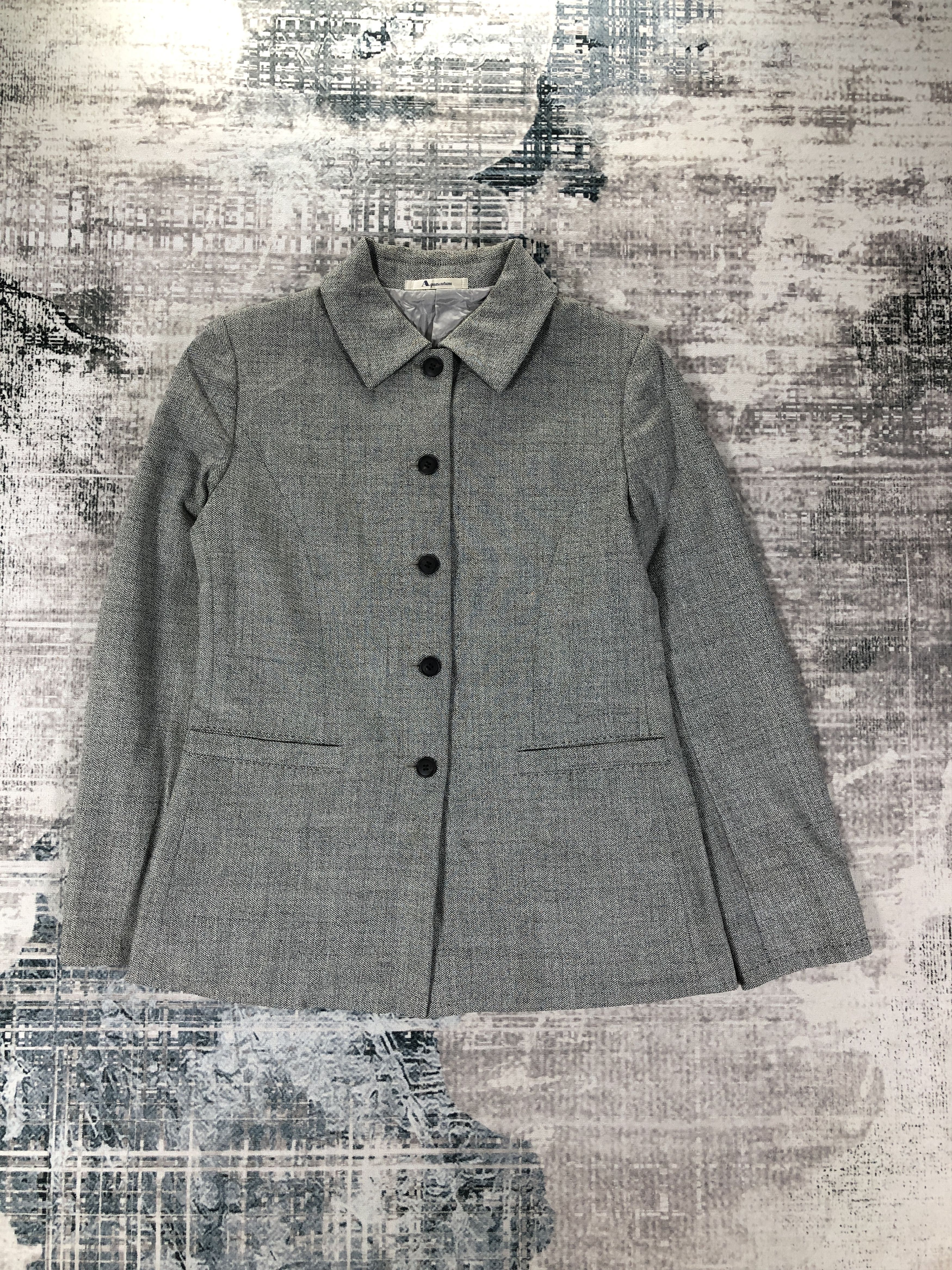 Vintage Ladies Aquascutum Blazer Button Up Suit Jacket