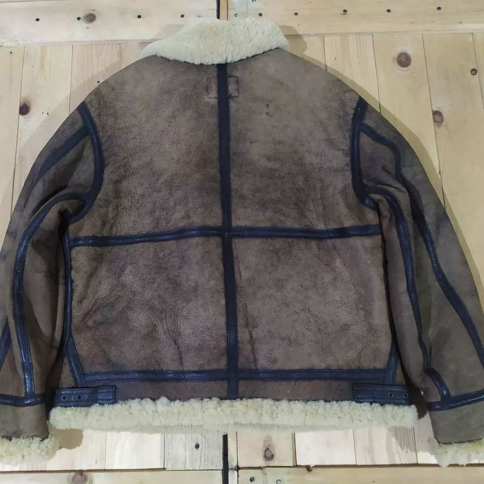 Leather Jacket WIND ARMOR 23M6568 LEATHER TYPE B3 SHEEPSKINS