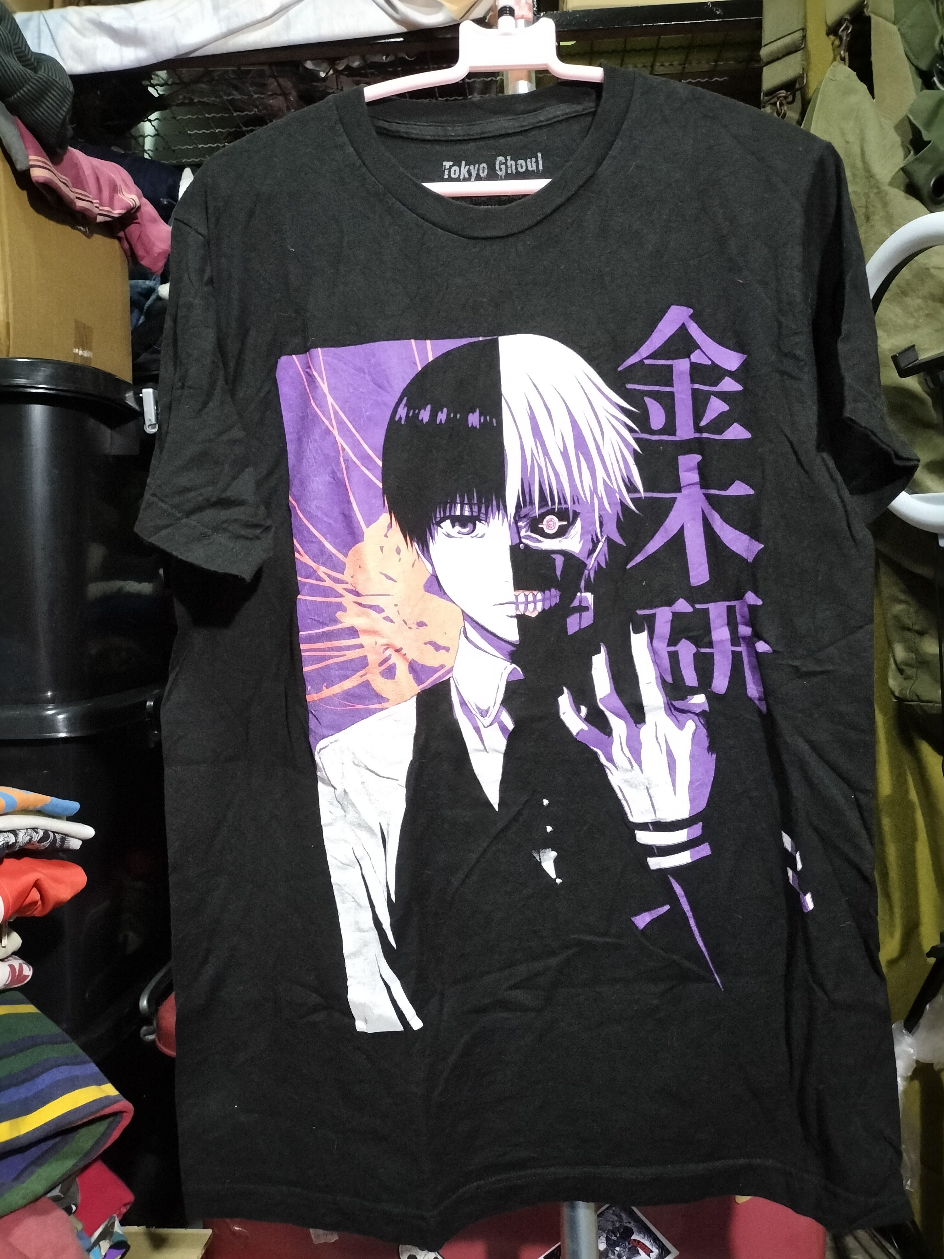 Anime Tokyo Ghoul Anime movie Tees Fashion Japanese cartoon Size US M / EU 48-50 / 2 - 1 Thumbnail