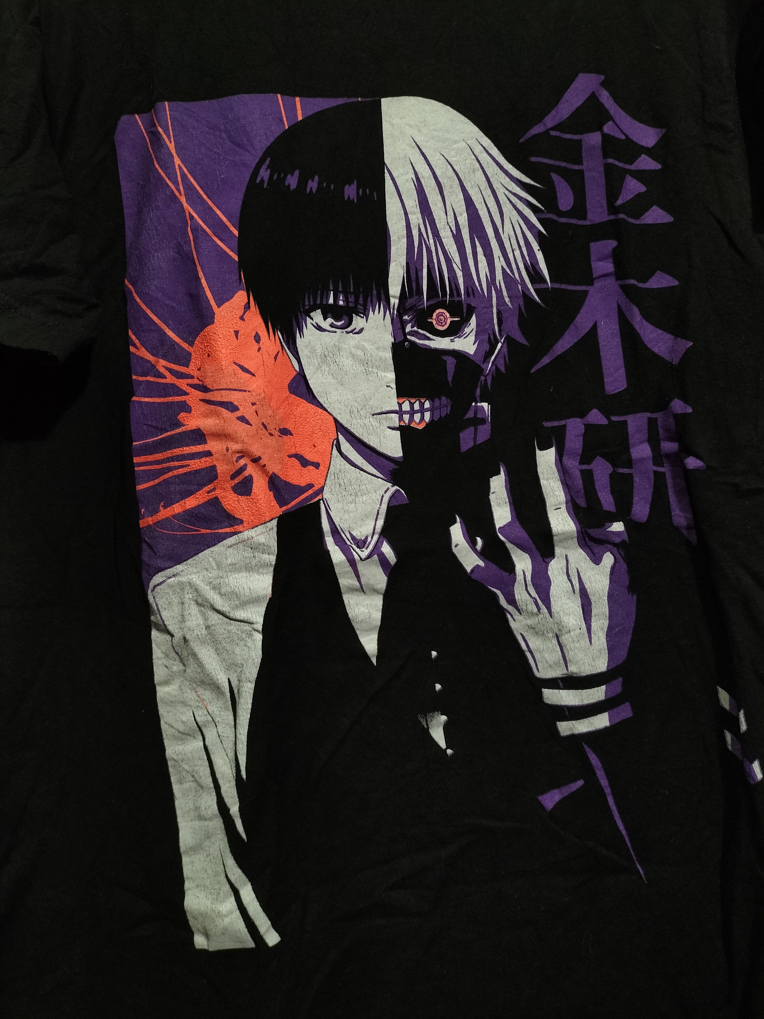 Anime Tokyo Ghoul Anime movie Tees Fashion Japanese cartoon Size US M / EU 48-50 / 2 - 2 Thumbnail