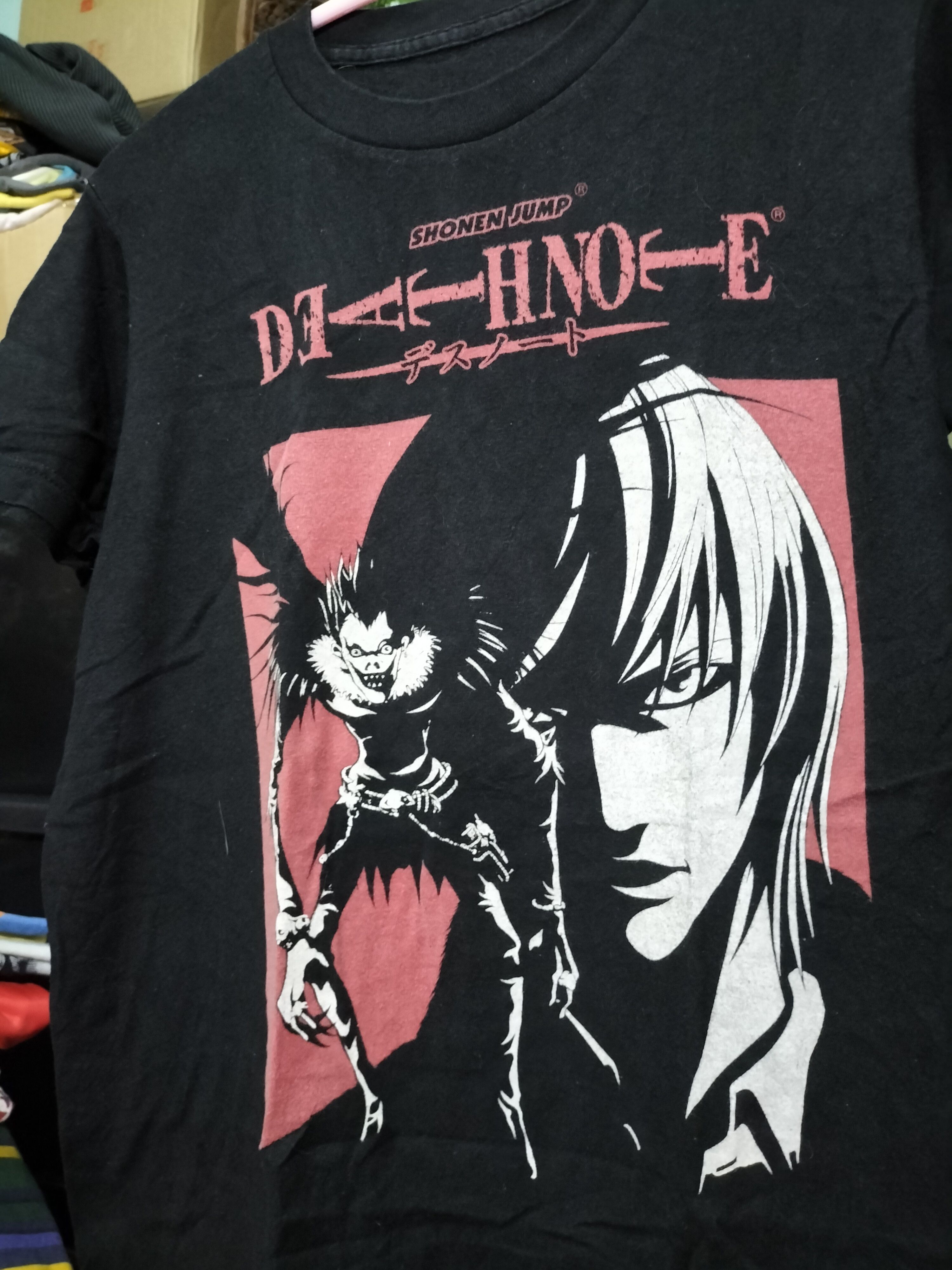 Anime Death Note Anime Tees Japanese Movies fashion street Size US S / EU 44-46 / 1 - 2 Thumbnail