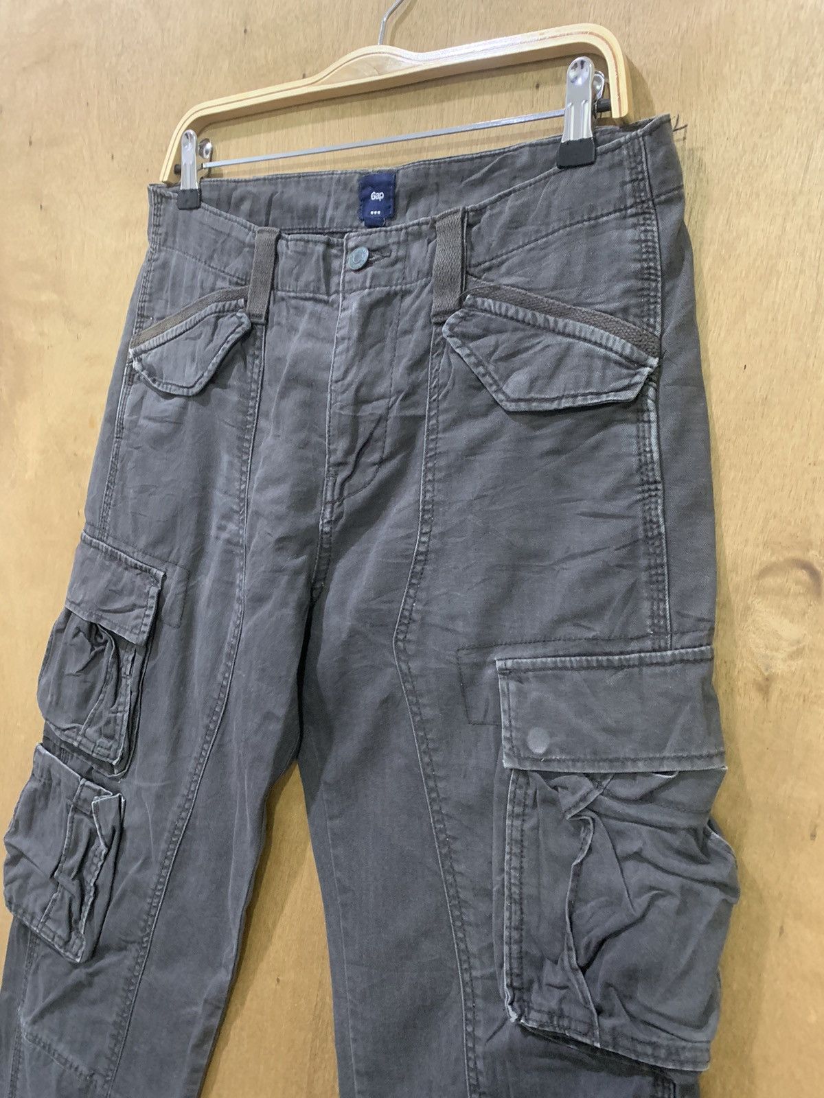 Gap × Japanese Brand GAP Carpenter Baggy Multipocket Tactical Utility Cargo Pant Size US 32 / EU 48 - 7 Thumbnail