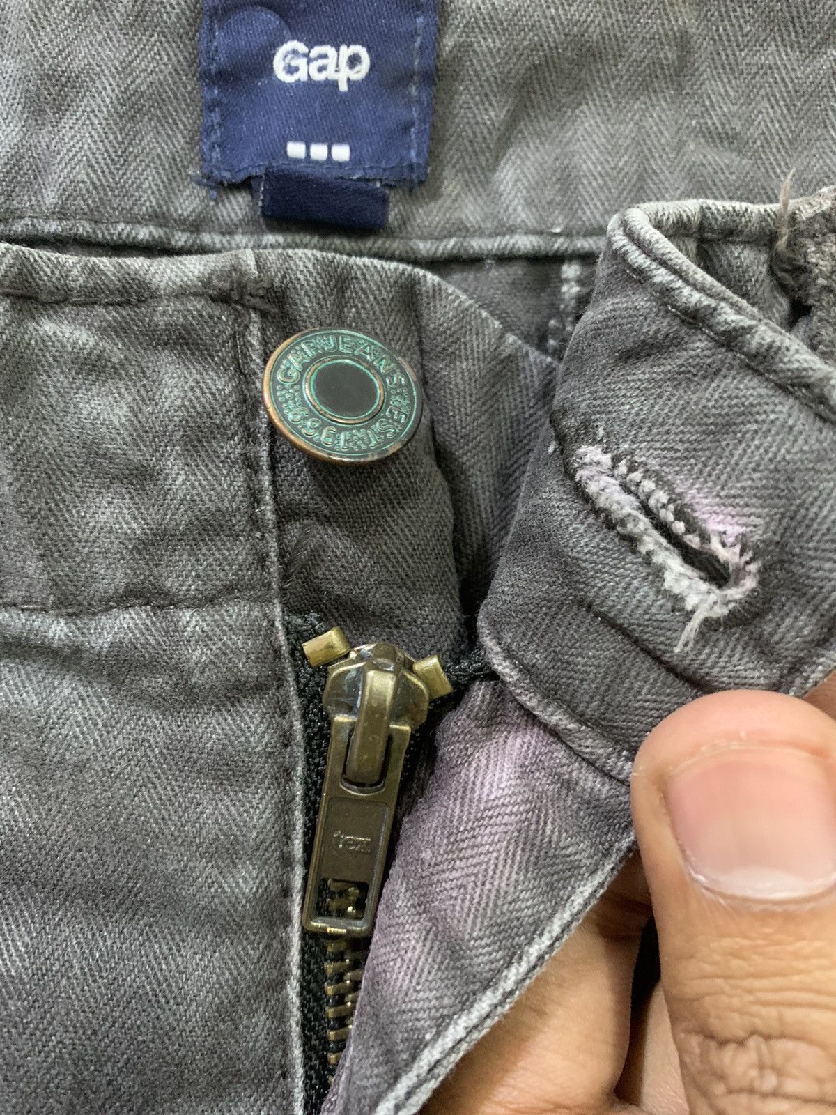 Gap × Japanese Brand GAP Carpenter Baggy Multipocket Tactical Utility Cargo Pant Size US 32 / EU 48 - 8 Thumbnail