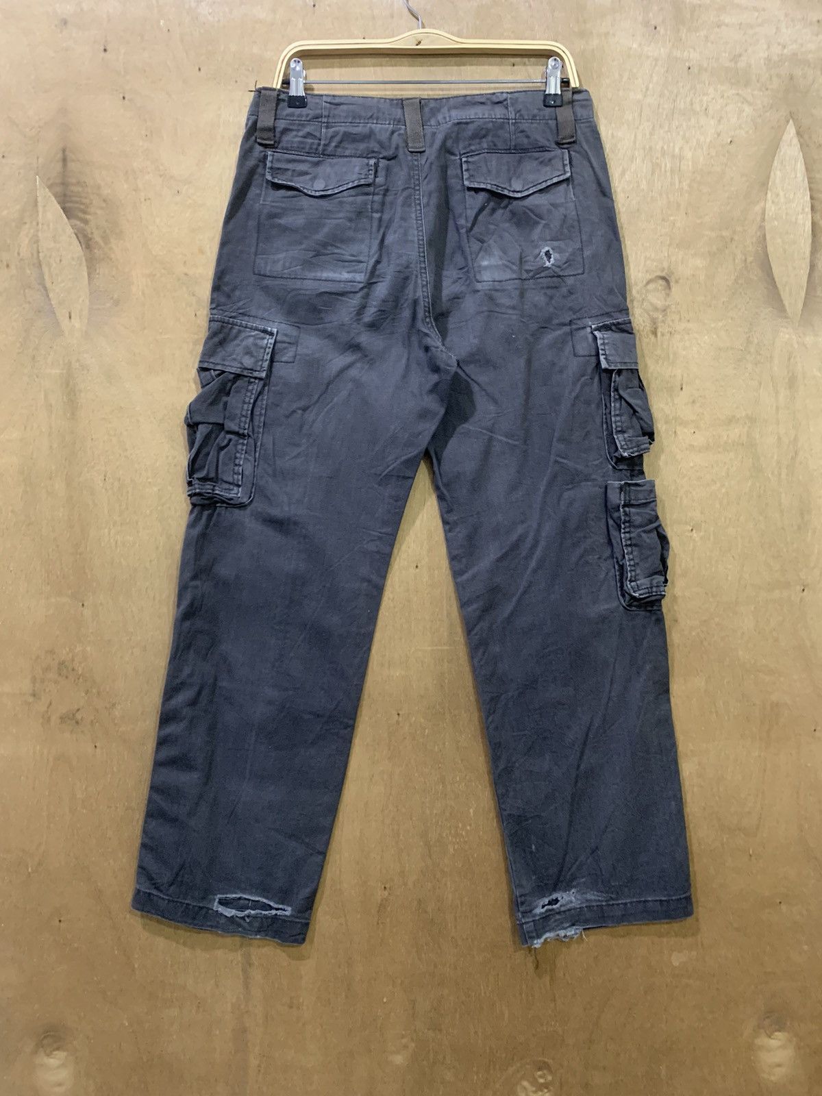 Gap × Japanese Brand GAP Carpenter Baggy Multipocket Tactical Utility Cargo Pant Size US 32 / EU 48 - 2 Thumbnail
