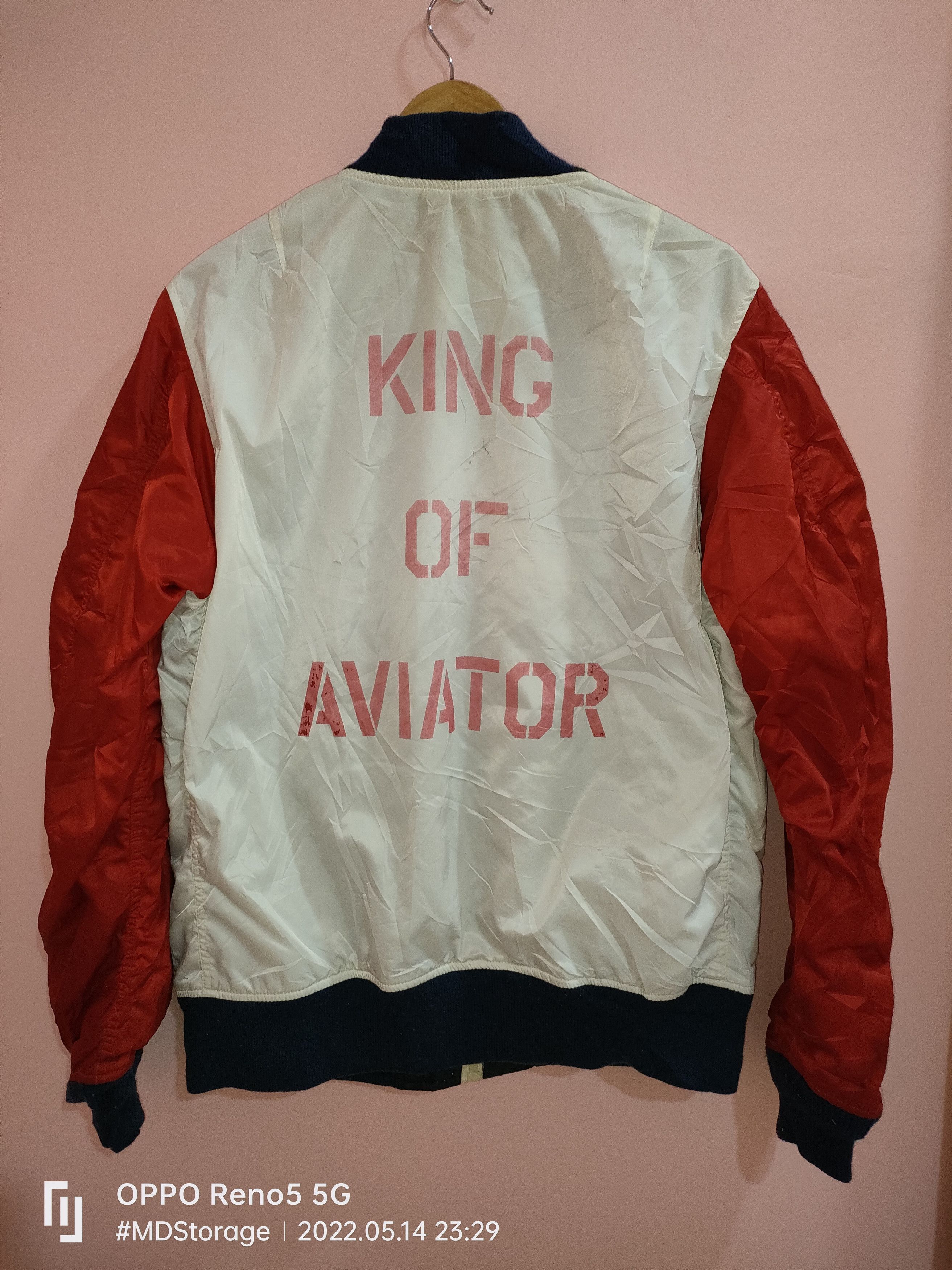 Avirex Avirex Flight Jacket Distressed 35th Anniversary 1975-2010 Size US XL / EU 56 / 4 - 2 Thumbnail