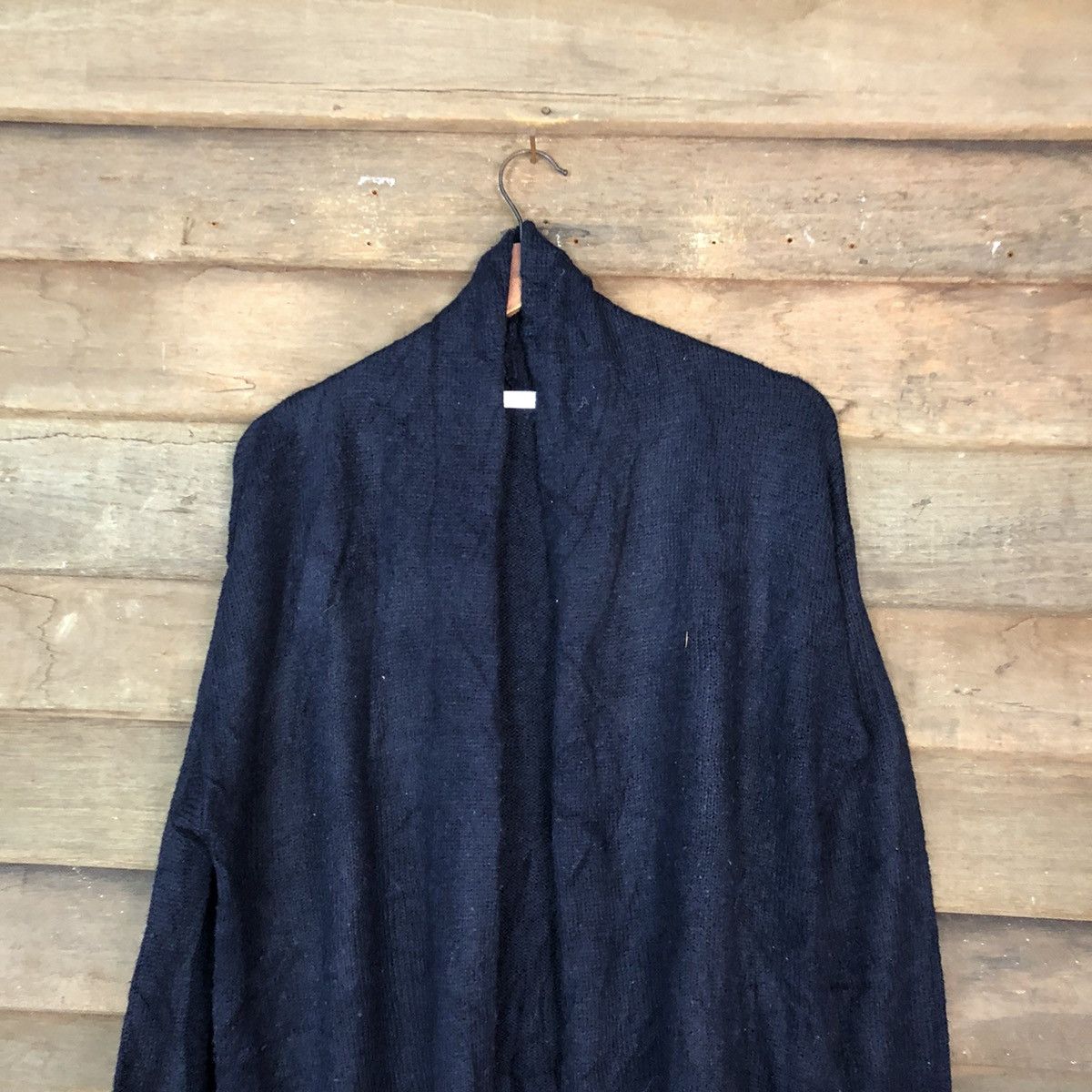 Homespun Knitwear Chocol Raffine Dark Blue Knitwear long cardigan #H058 Size US L / EU 52-54 / 3 - 2 Thumbnail