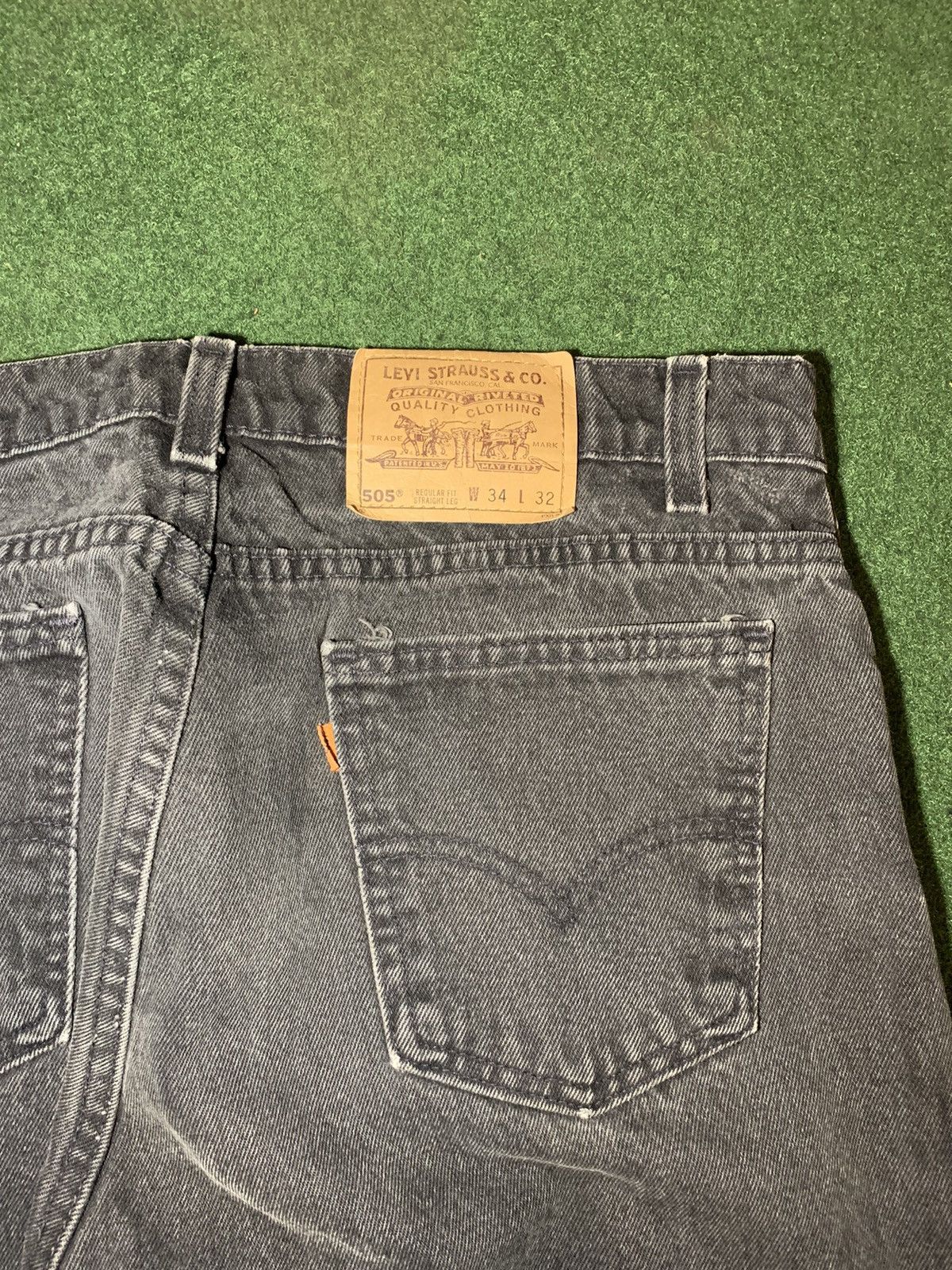 Levi's × Levi's Vintage Clothing × Vintage Vintage 90s Orange tab Levis Size US 34 / EU 50 - 3 Thumbnail