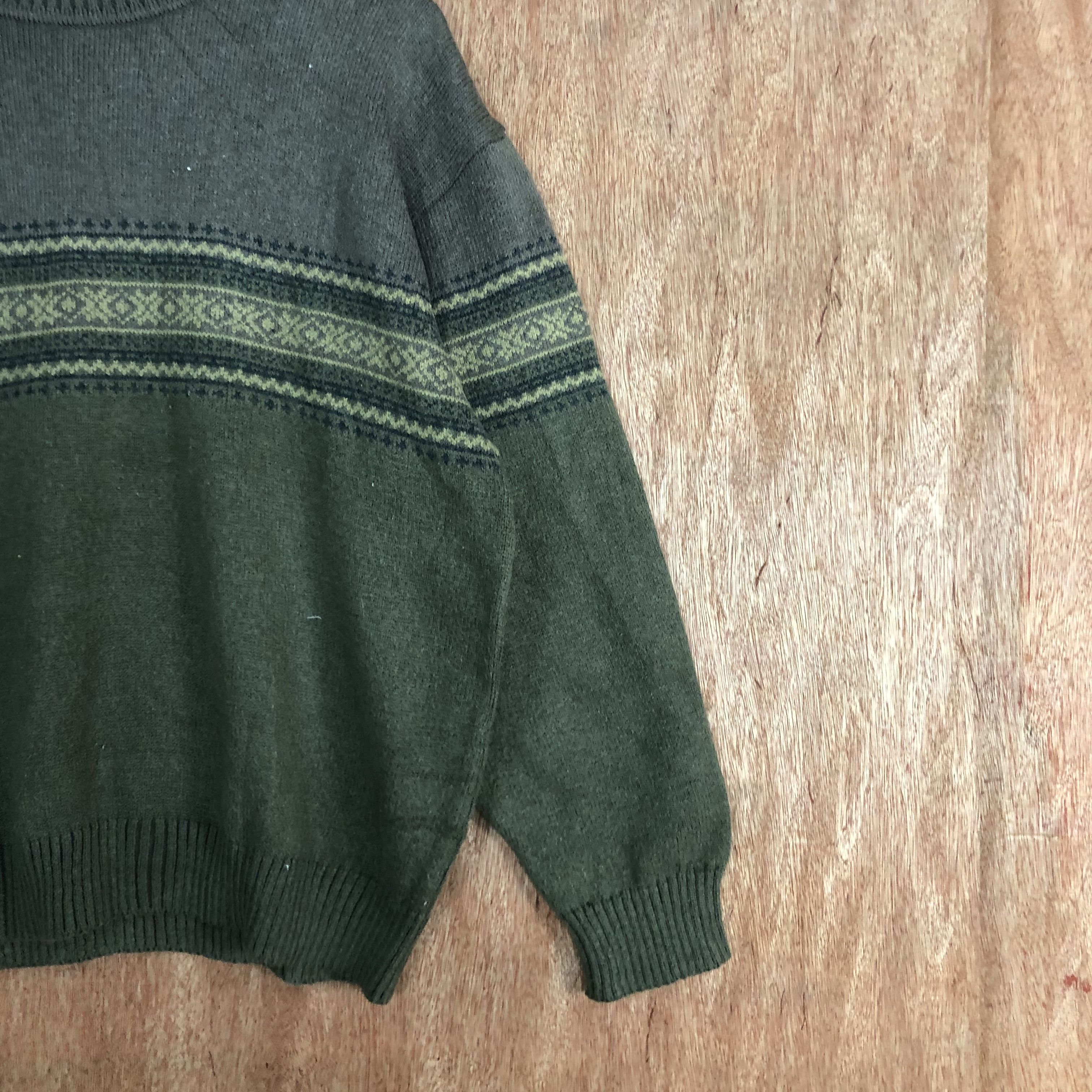 Vintage D Apoy Pour Homme Grey Knitwear #c480 Size US L / EU 52-54 / 3 - 5 Thumbnail