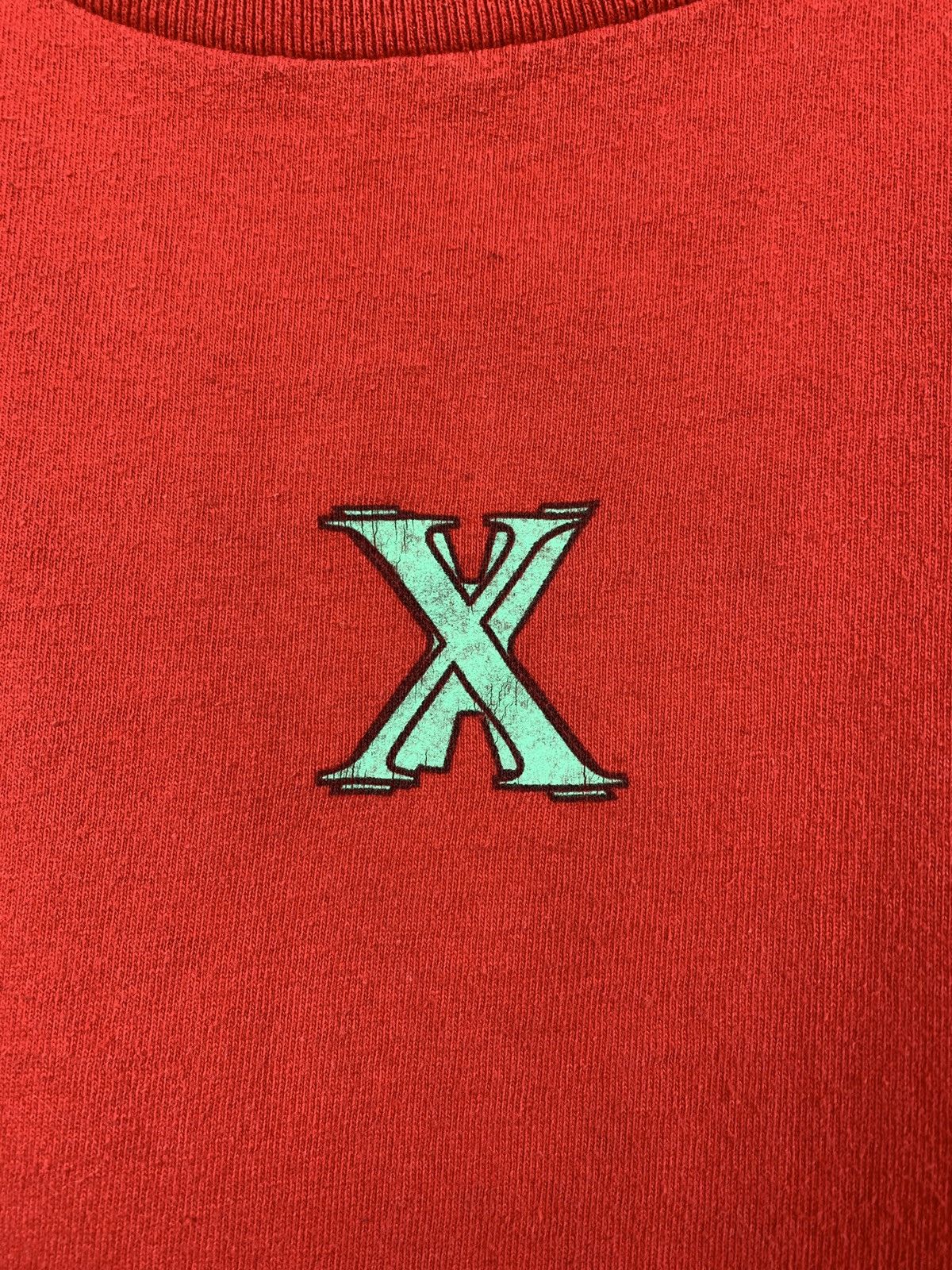 Vintage 90s Vintage Morrow Snowboard Single Stitch Red T-Shirt Size US L / EU 52-54 / 3 - 11 Thumbnail