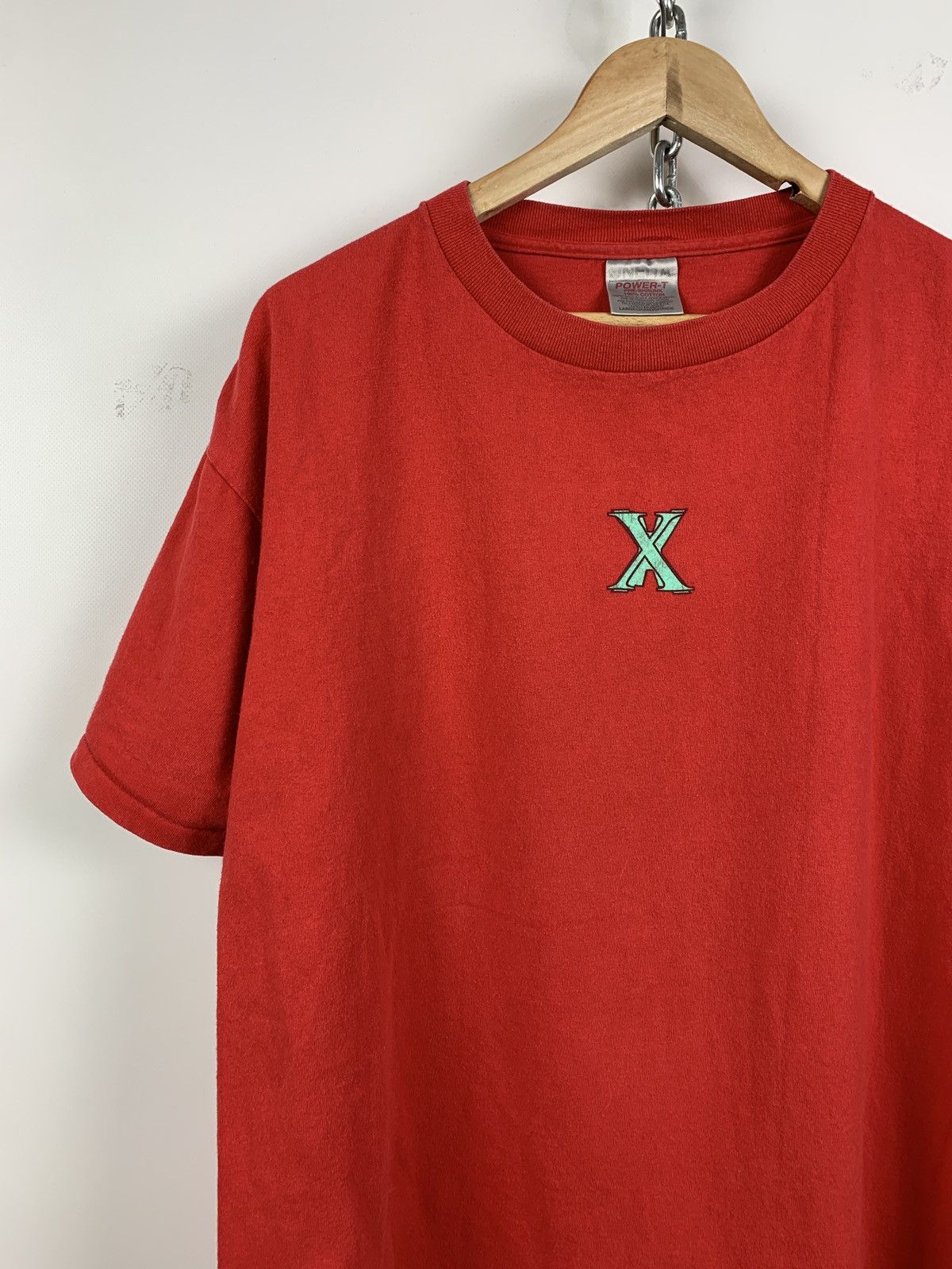 Vintage 90s Vintage Morrow Snowboard Single Stitch Red T-Shirt Size US L / EU 52-54 / 3 - 8 Thumbnail