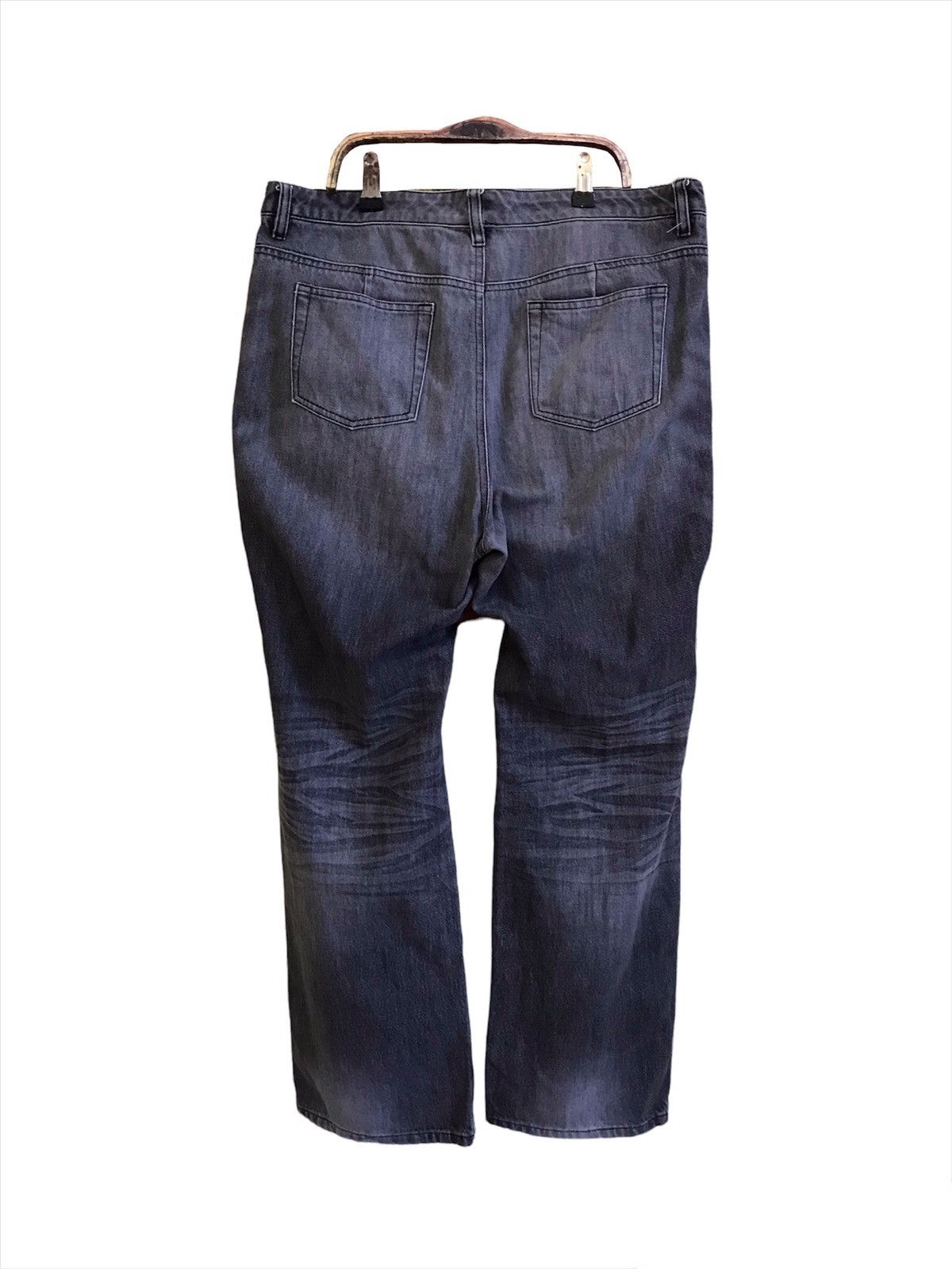 If Six Was Nine × Le Grande Bleu (L.G.B.) × Seditionaries Japanese Smile Land Patchwork Bondage Distressed Jeans Size US 38 / EU 54 - 15 Thumbnail