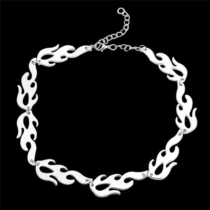 Jewelry × Vintage Flame Charm Unisex Necklace Size ONE SIZE - 3 Thumbnail