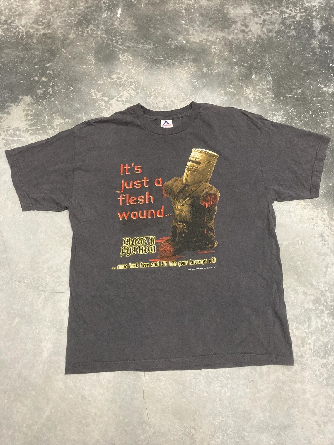 RARE Monty Python “Just a 2024 Flesh Wound” Tee Grail Xl