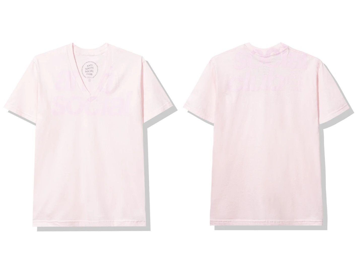 DS ASSC Enrique PInk Vneck Tee Bape Kith kaws FTP FOG VLONE