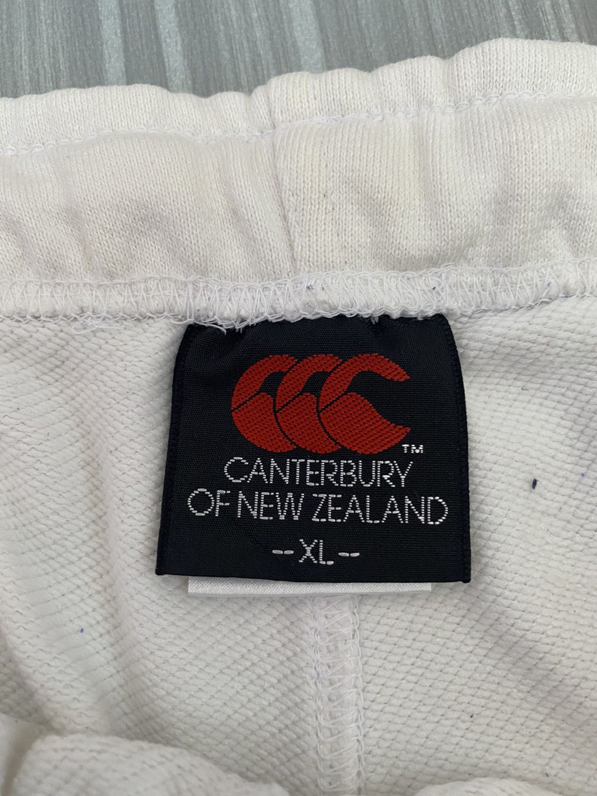 Canterbury of New Zealand 🇳🇿GRAIL🔥CANTERBURY OF NEW ZEALAND WHITE SWEATPANTS Size US 34 / EU 50 - 7 Thumbnail