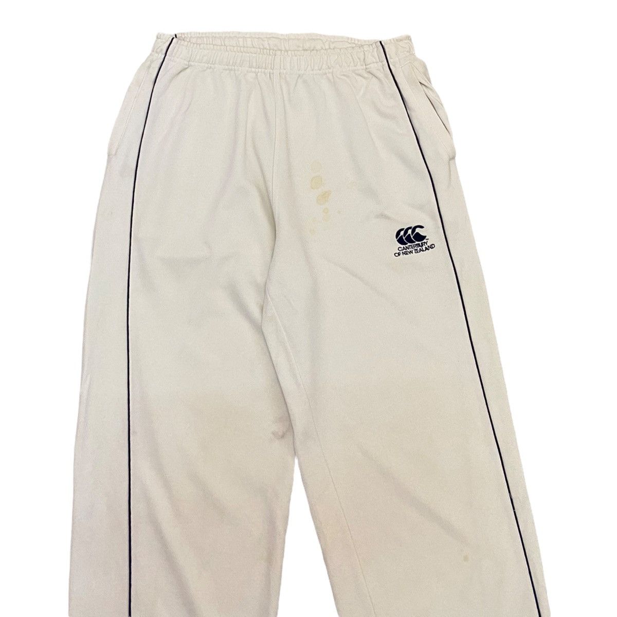 Canterbury of New Zealand 🇳🇿GRAIL🔥CANTERBURY OF NEW ZEALAND WHITE SWEATPANTS Size US 34 / EU 50 - 5 Thumbnail
