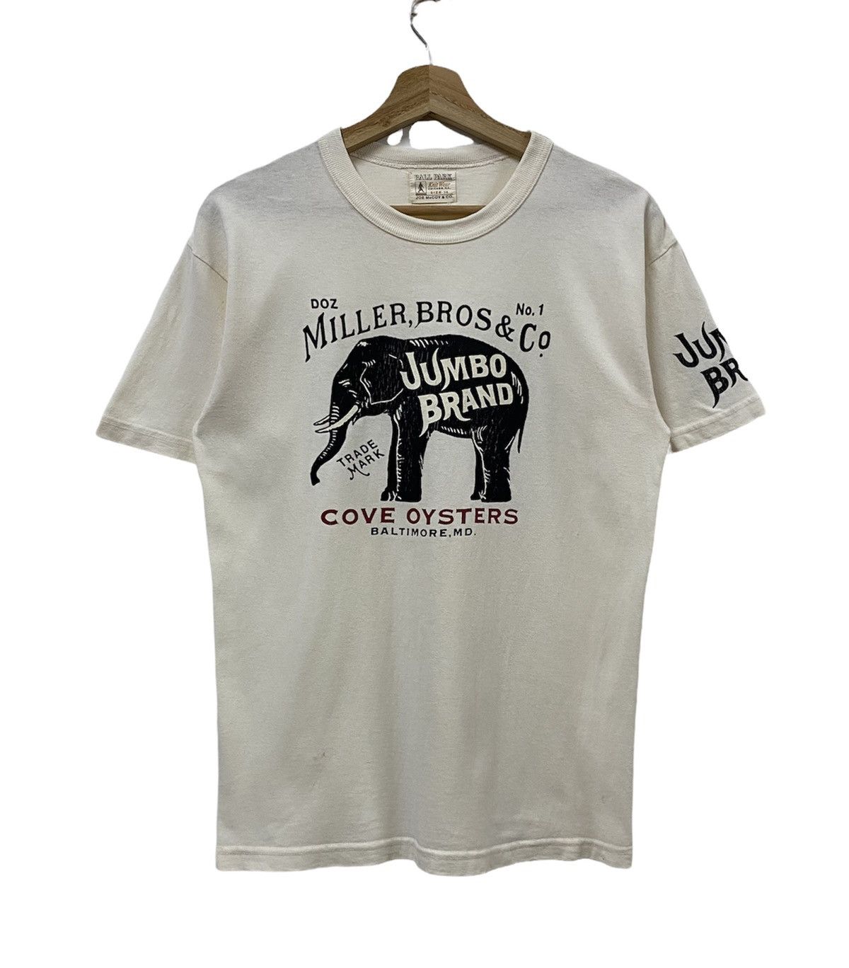 Mister Freedom × The Real McCoy's BallPark JOE McCoy & Co Jumbo Brand Tee Size US M / EU 48-50 / 2 - 1 Thumbnail