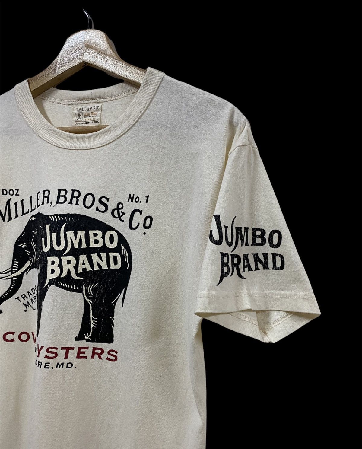 Mister Freedom × The Real McCoy's BallPark JOE McCoy & Co Jumbo Brand Tee Size US M / EU 48-50 / 2 - 4 Thumbnail