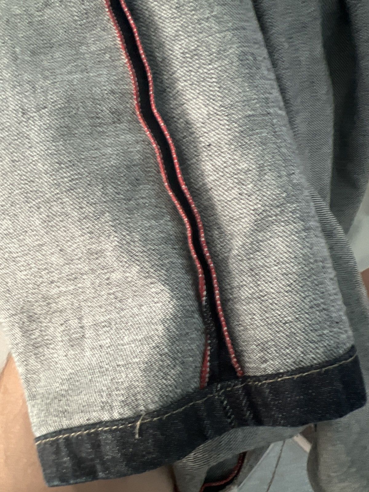 Rick Owens Drkshdw Rick Owens DRKSHDW Torrence cut selvedge jeans Size US 32 / EU 48 - 7 Thumbnail