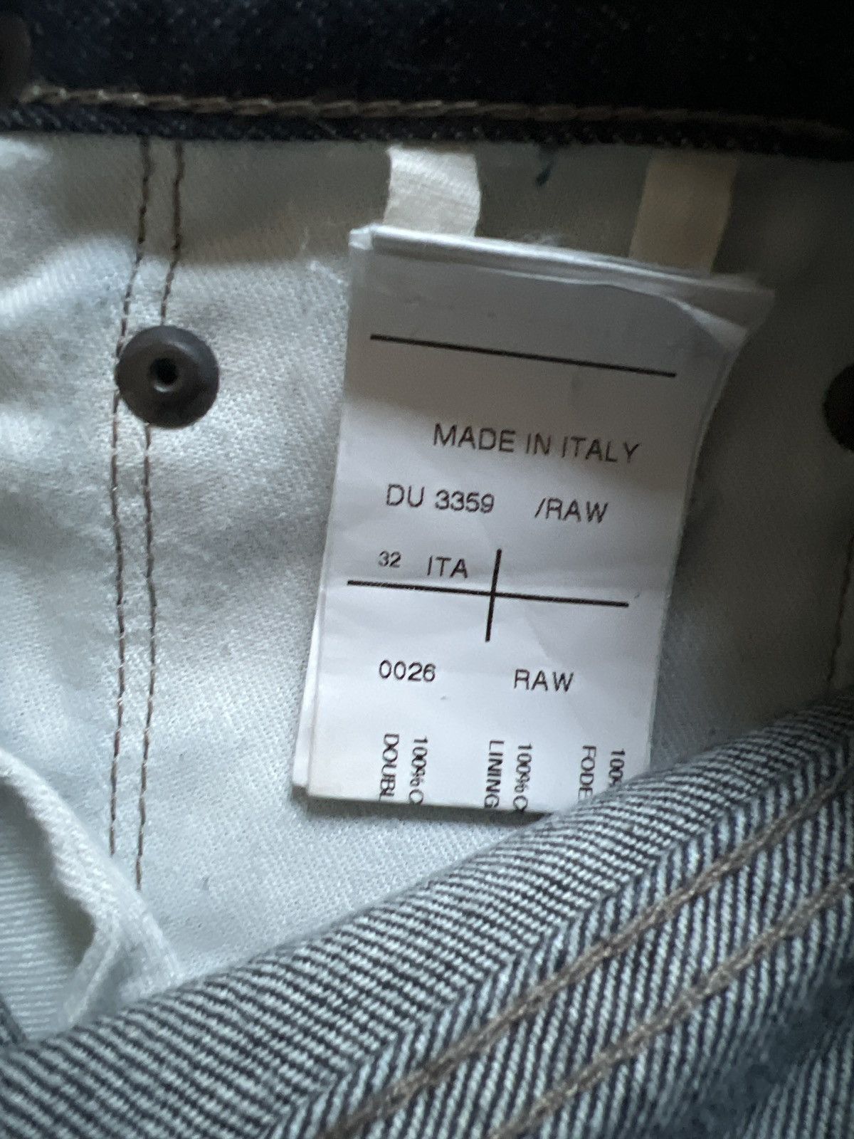Rick Owens Drkshdw Rick Owens DRKSHDW Torrence cut selvedge jeans Size US 32 / EU 48 - 5 Thumbnail