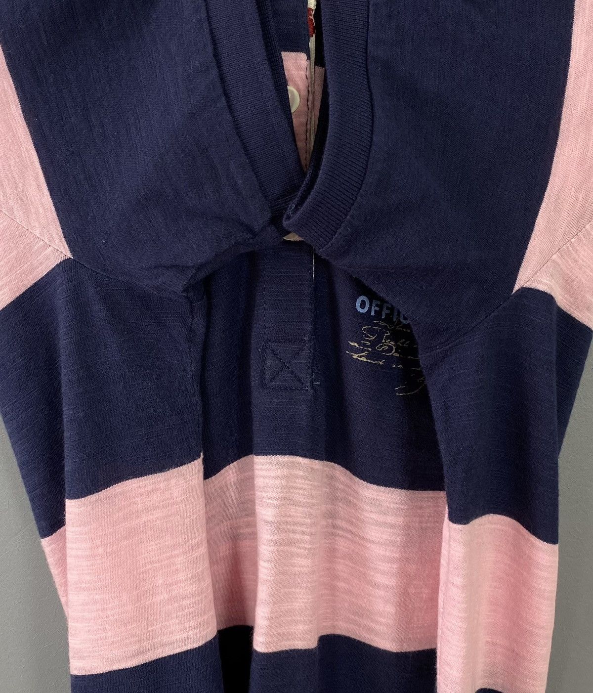 Napapijri Napapijri Light Polo Shirt Size L Slim Fit Striped pink Blue Size US L / EU 52-54 / 3 - 4 Thumbnail