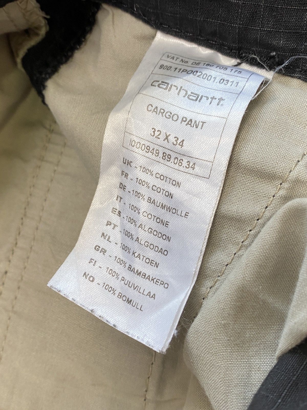 Carhartt Vintage Carhartt Cargo Bermuda Pants Size US 32 / EU 48 - 7 Thumbnail