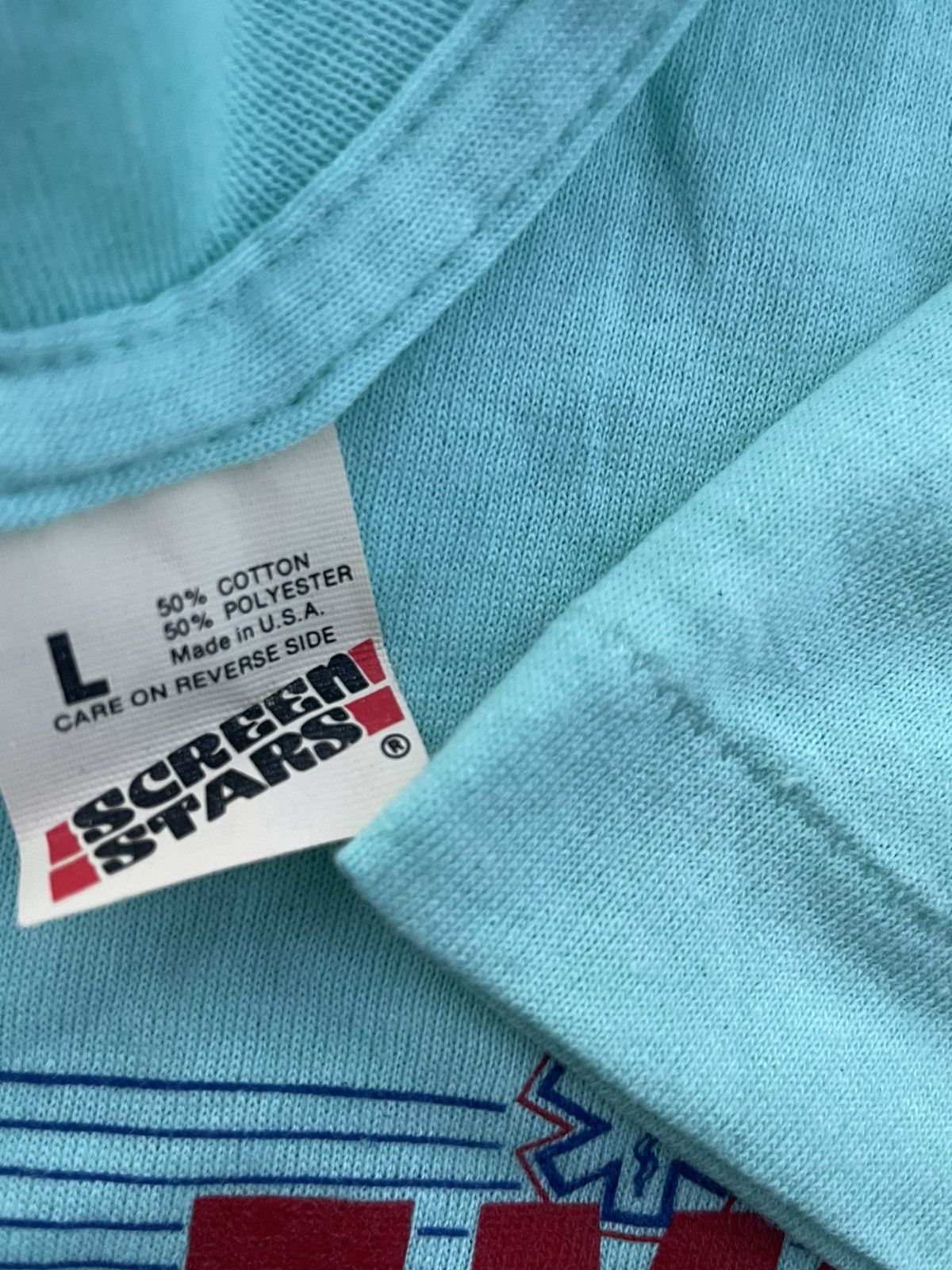 Vintage 80s Nurse Doctor EMS T-Shirt Single Stitch Vintage 80s 90s Size US L / EU 52-54 / 3 - 3 Thumbnail