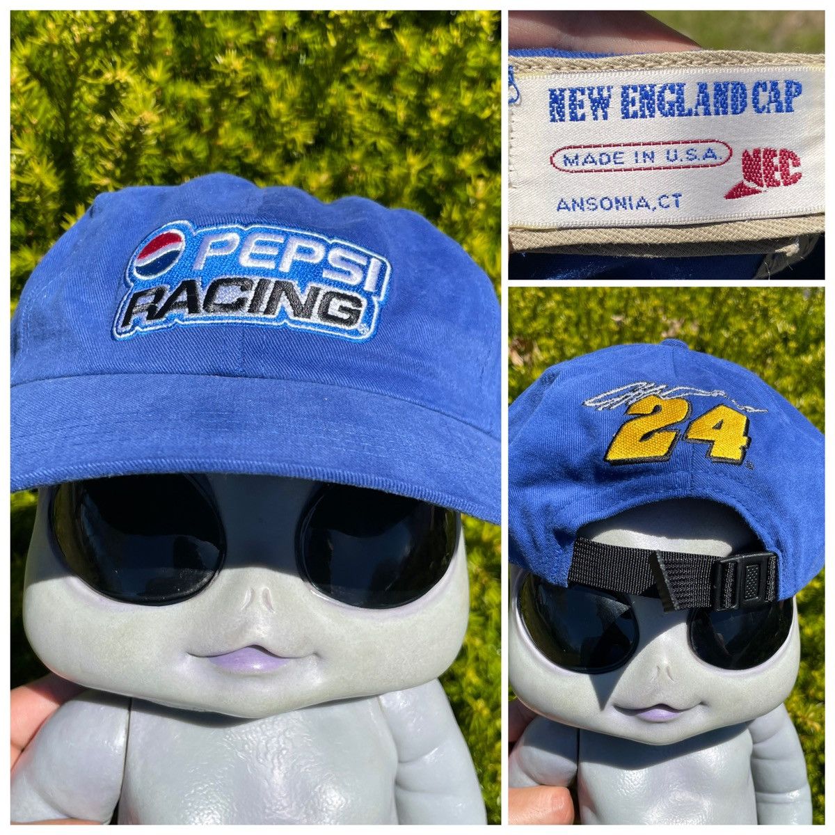NASCAR × Pepsi × Vintage Vintage 90s Pepsi JEFF GORDON Strapback Hat ...