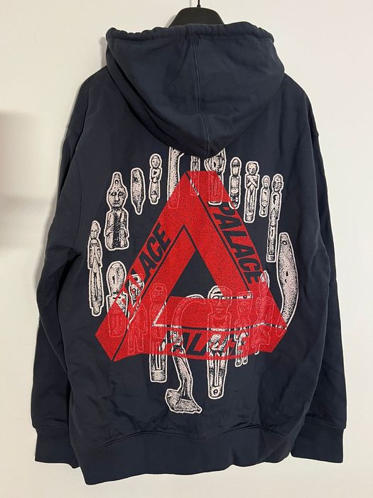 Palace Palace Skateboards Jheeze Hood Navy | Grailed