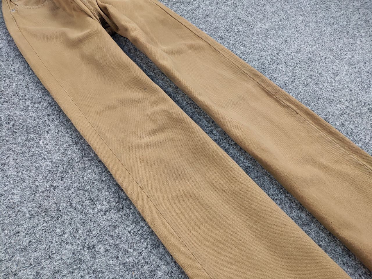 Levi's Vintage 90's Levi’s 501 Beige Faded Denim Jeans Pants Size US 30 / EU 46 - 8 Thumbnail