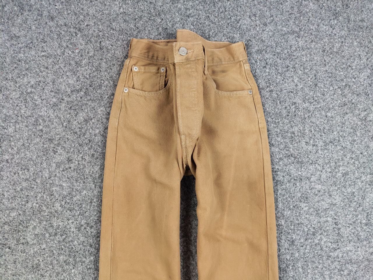 Levi's Vintage 90's Levi’s 501 Beige Faded Denim Jeans Pants Size US 30 / EU 46 - 6 Thumbnail