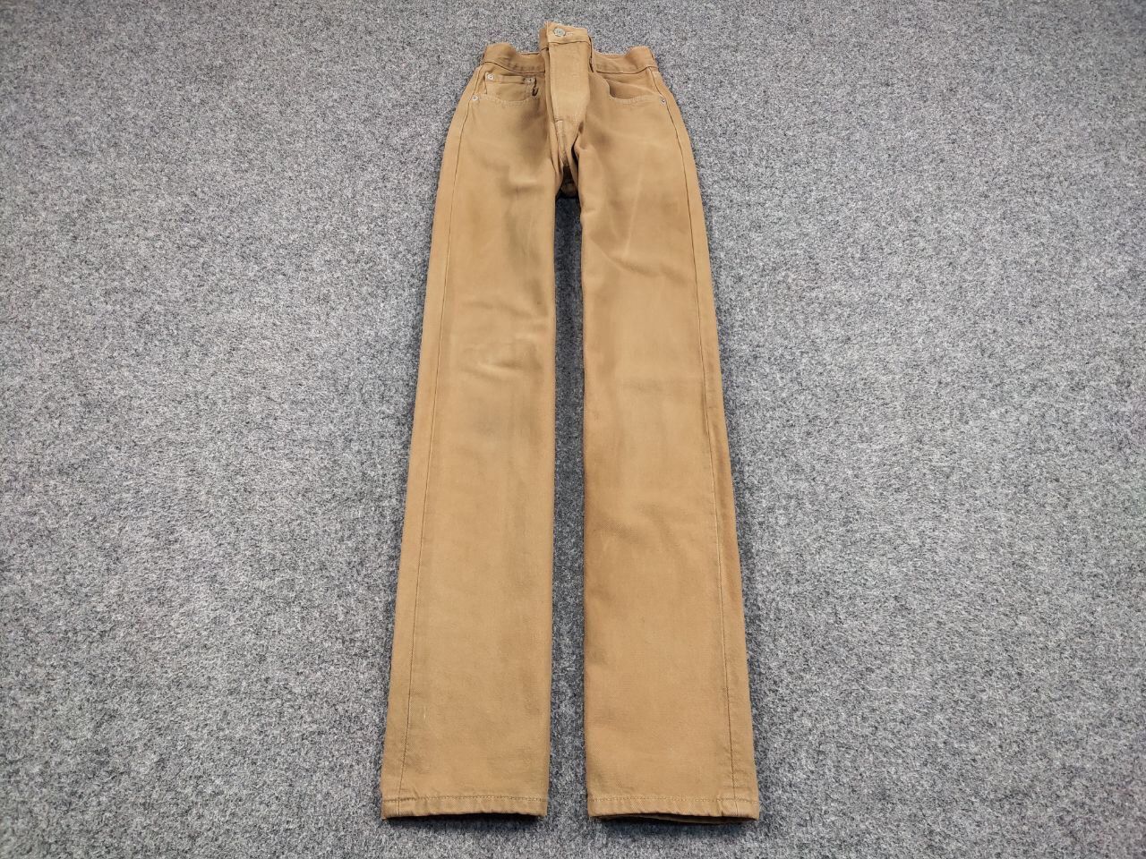 Levi's Vintage 90's Levi’s 501 Beige Faded Denim Jeans Pants Size US 30 / EU 46 - 2 Thumbnail