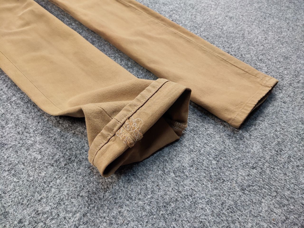 Levi's Vintage 90's Levi’s 501 Beige Faded Denim Jeans Pants Size US 30 / EU 46 - 9 Thumbnail