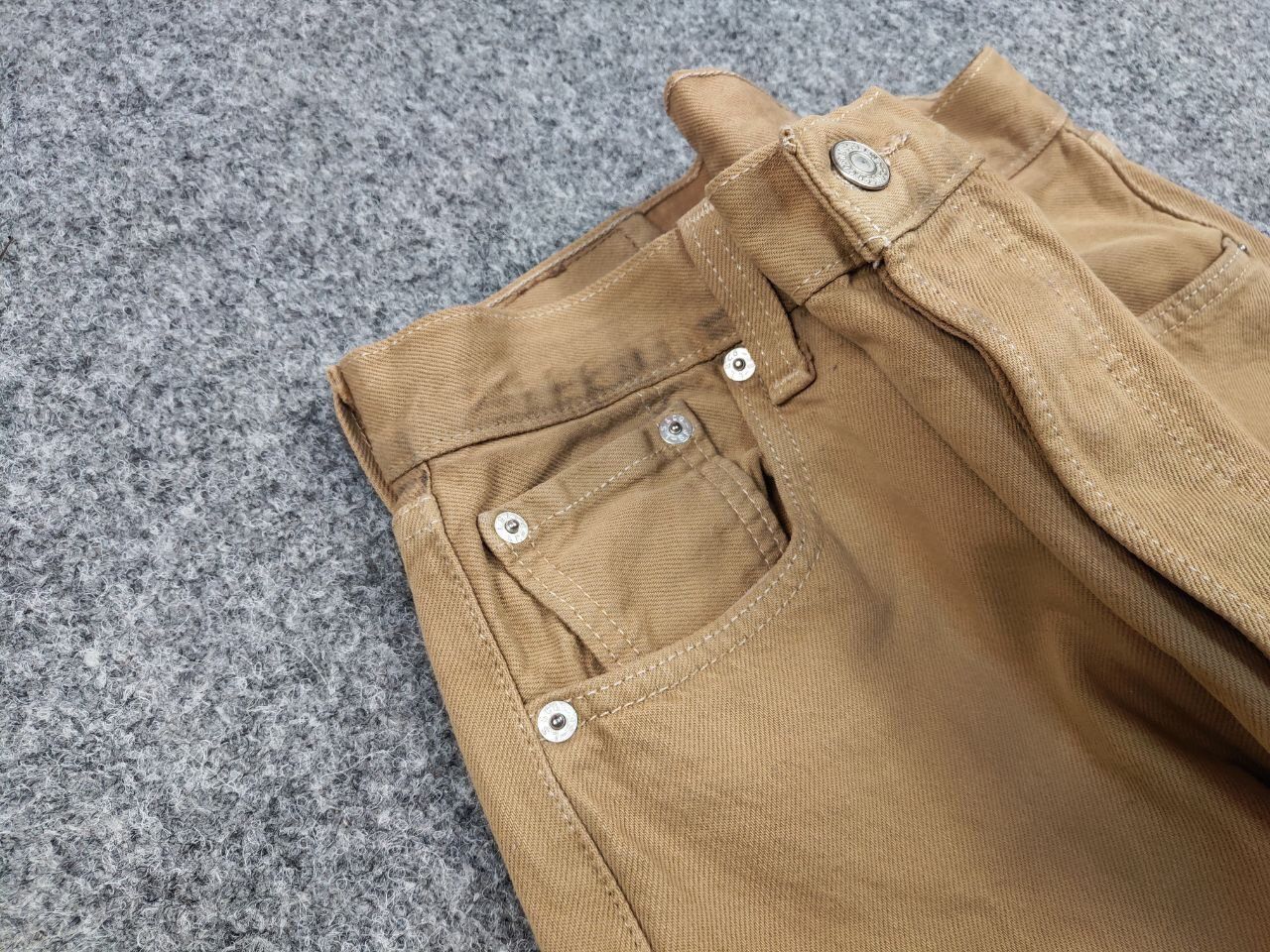 Levi's Vintage 90's Levi’s 501 Beige Faded Denim Jeans Pants Size US 30 / EU 46 - 11 Thumbnail