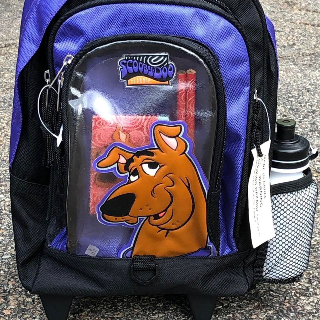 Cartoon Network Y2K Kids SCOOBY DOO Backpack w/ wheels 90s Cartoon Network  | Grailed