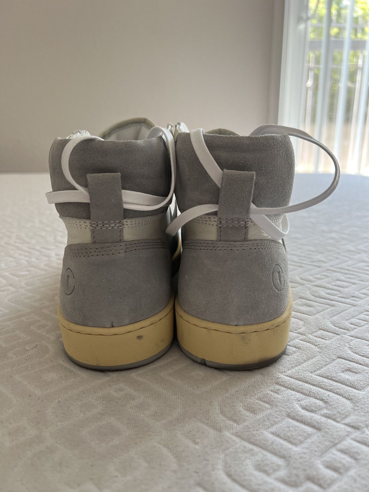 Collegium Collegium Pillar Destroyer High Platinum Suede Size US 8 / EU 41 - 5 Thumbnail