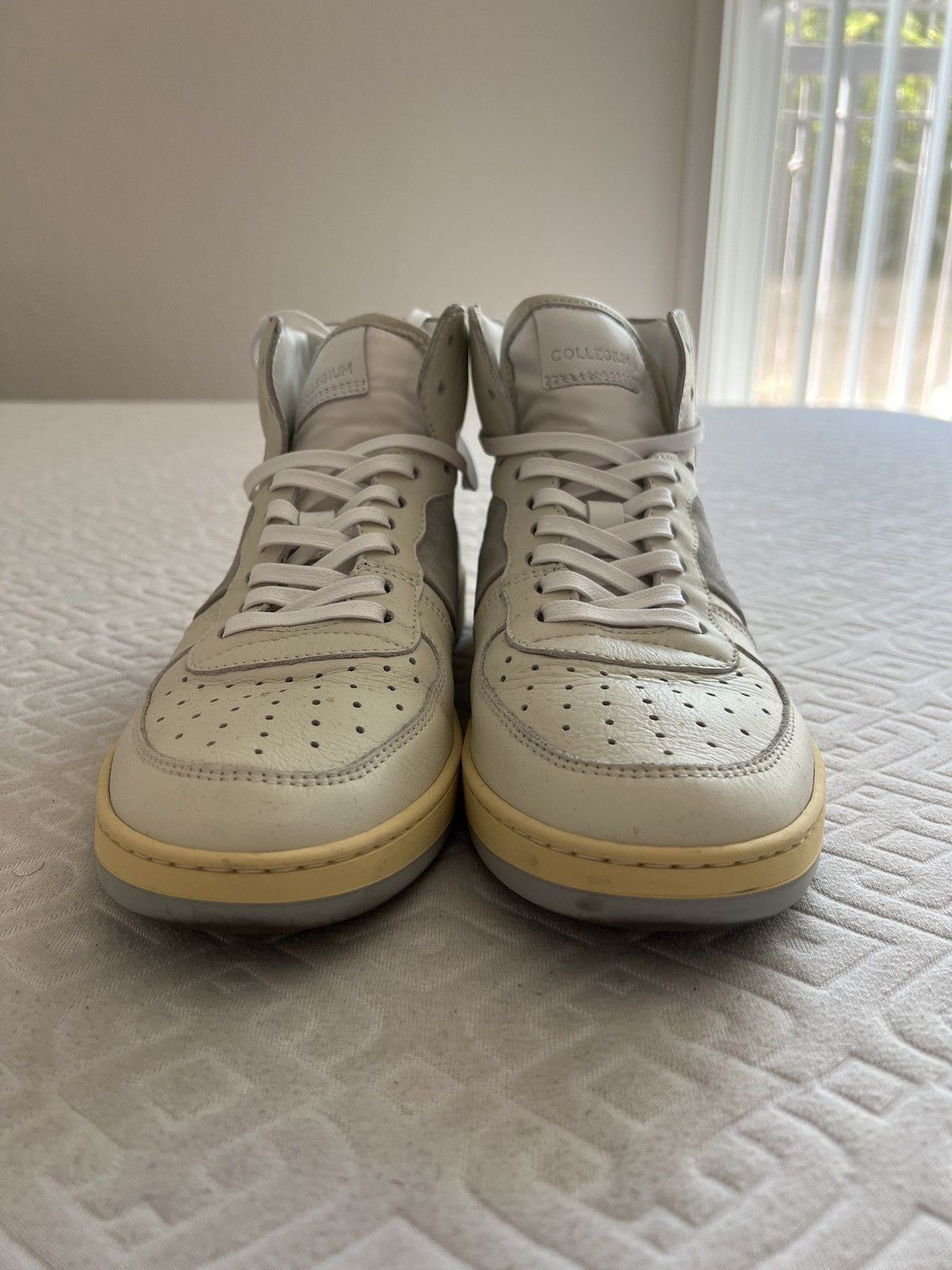 Collegium Collegium Pillar Destroyer High Platinum Suede Size US 8 / EU 41 - 3 Thumbnail