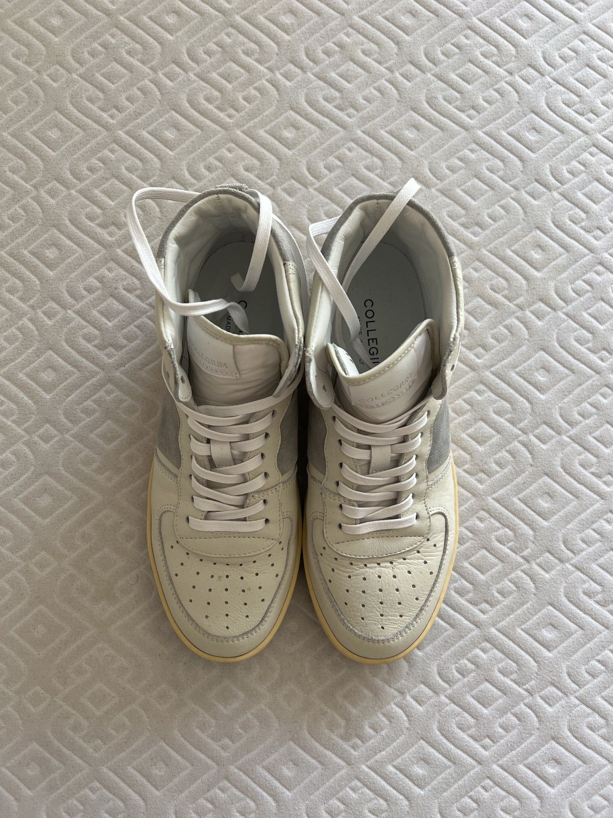 Collegium Collegium Pillar Destroyer High Platinum Suede Size US 8 / EU 41 - 4 Thumbnail