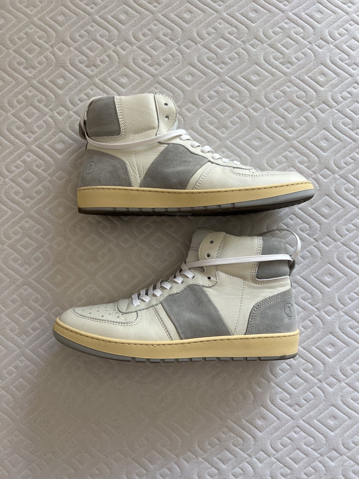 Collegium Collegium Pillar Destroyer High Platinum Suede Size US 8 / EU 41 - 1 Thumbnail