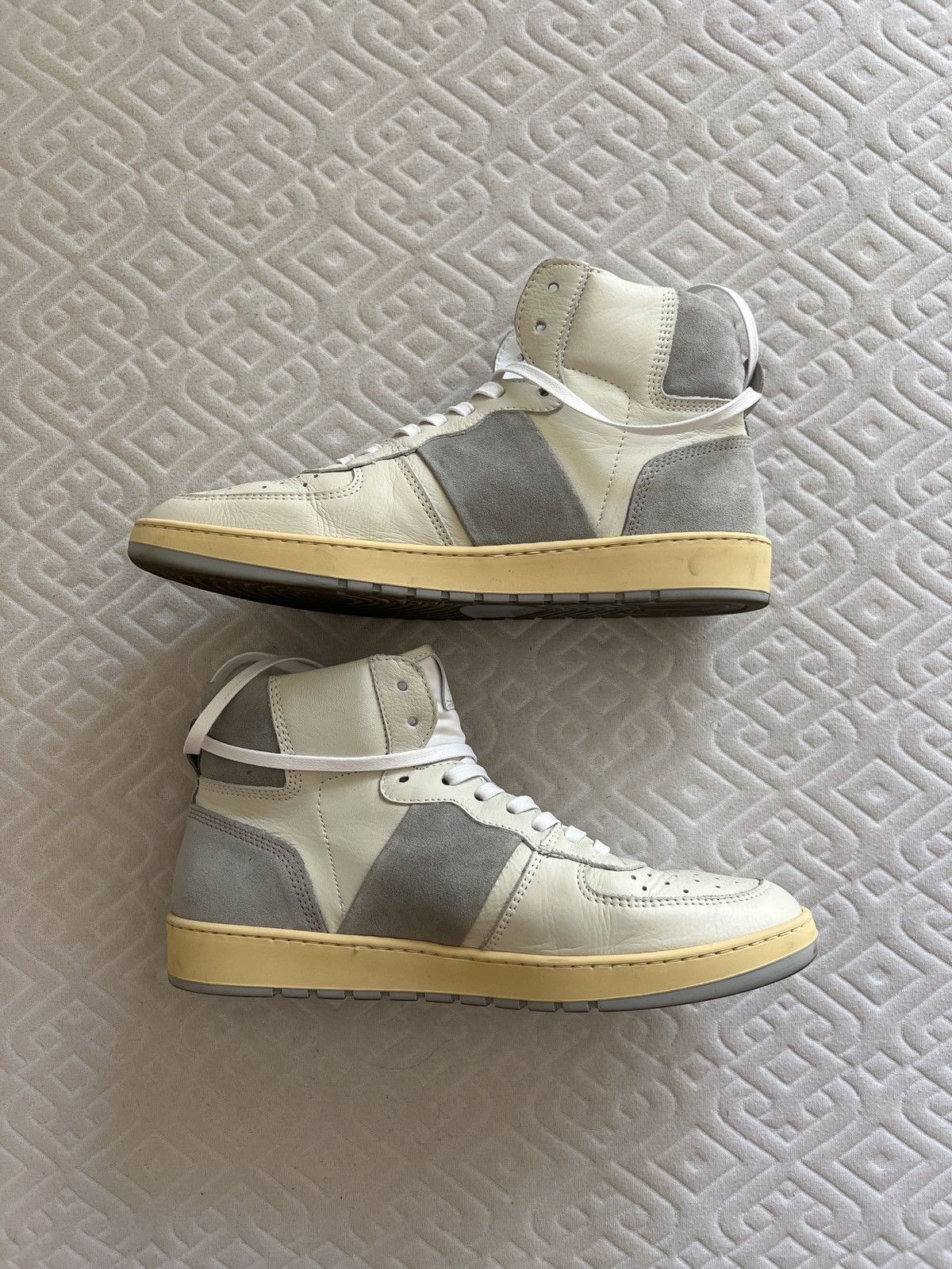 Collegium Collegium Pillar Destroyer High Platinum Suede Size US 8 / EU 41 - 2 Thumbnail