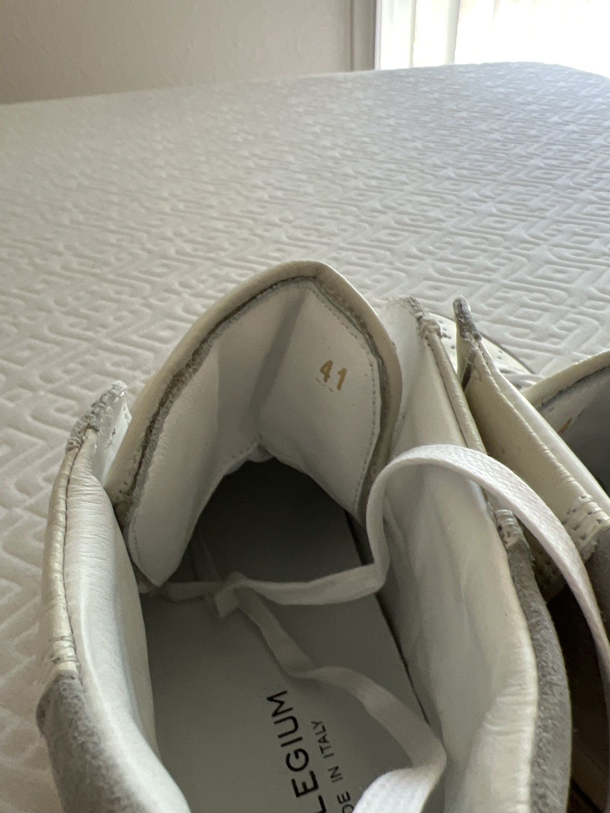 Collegium Collegium Pillar Destroyer High Platinum Suede Size US 8 / EU 41 - 7 Thumbnail