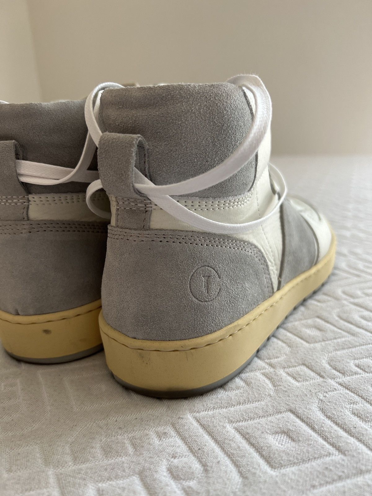 Collegium Collegium Pillar Destroyer High Platinum Suede Size US 8 / EU 41 - 6 Thumbnail