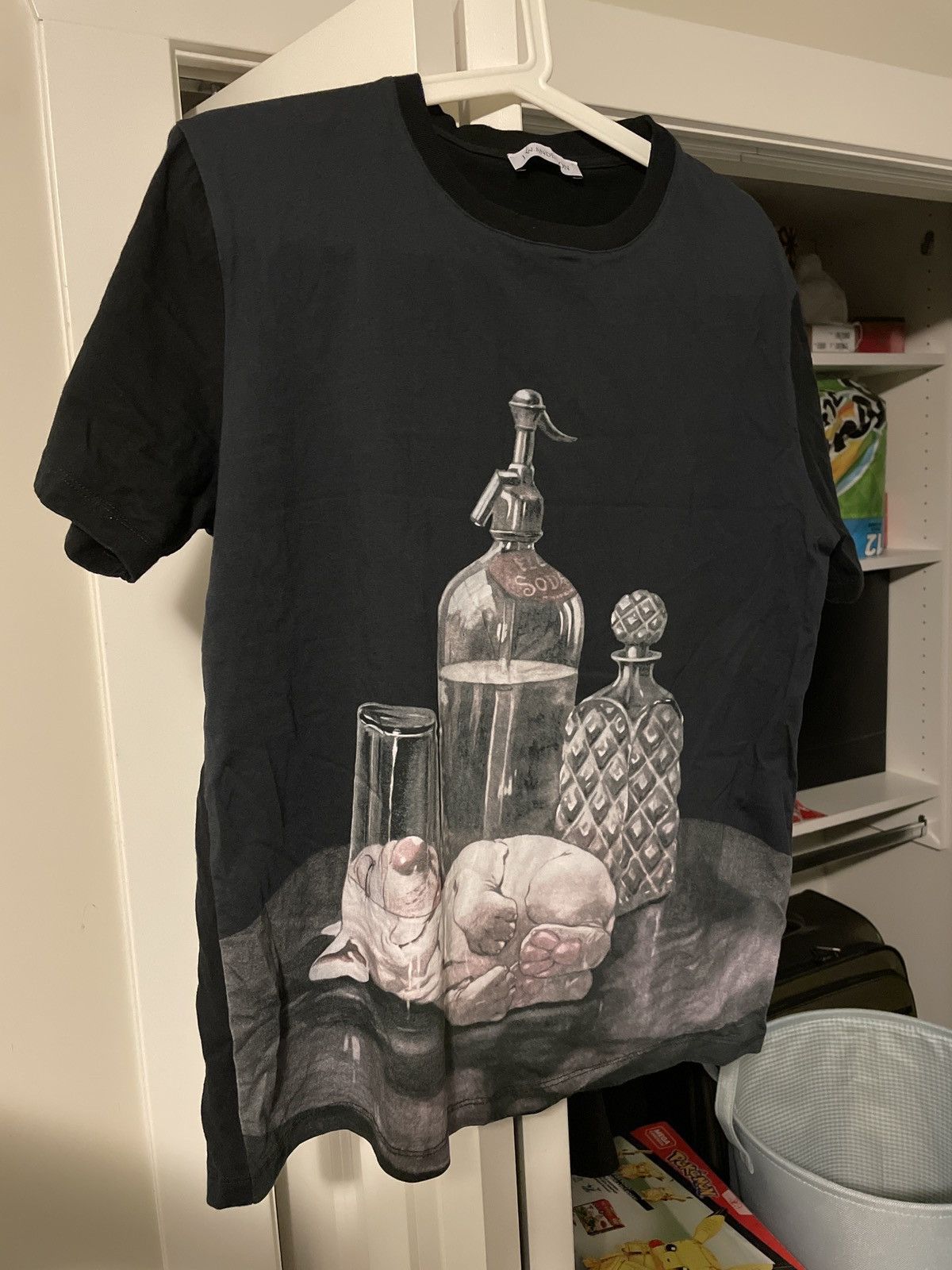 image of J W Anderson J.w.anderson Print T-Shirt in Black, Men's (Size Medium)