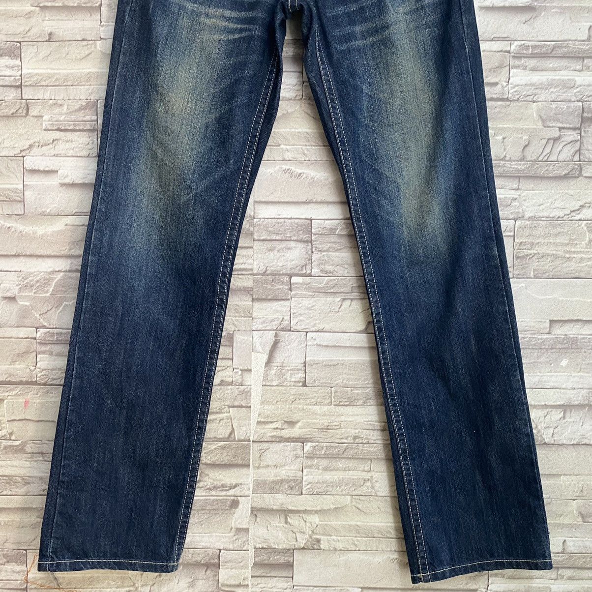 Japanese Brand BE AMBITION JAPAN Denim Cemetery Embroidery Jeans Size US 30 / EU 46 - 5 Thumbnail