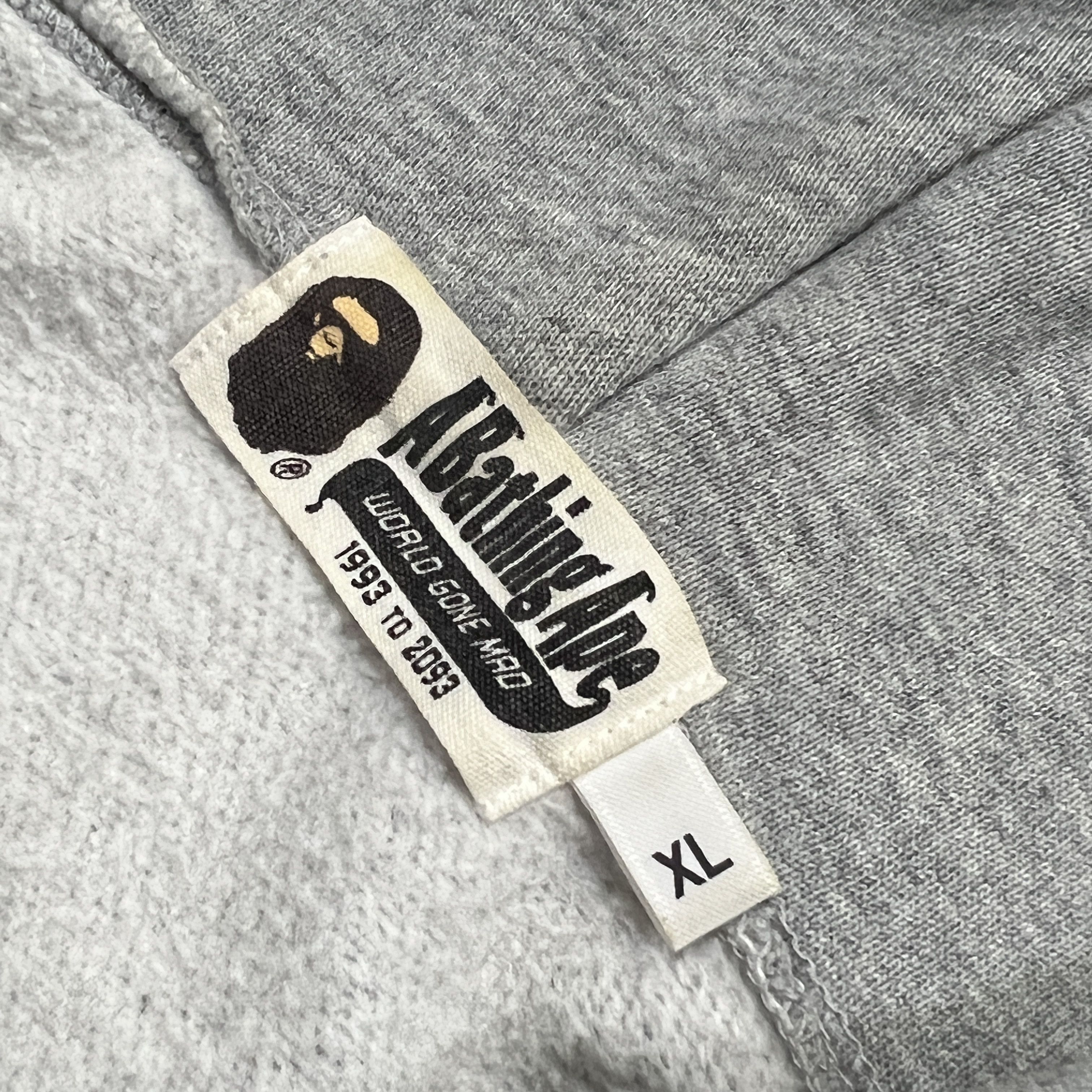 Bape Bape Grey Camo Shark Full Zip Up Hoodie Size US XL / EU 56 / 4 - 16 Thumbnail