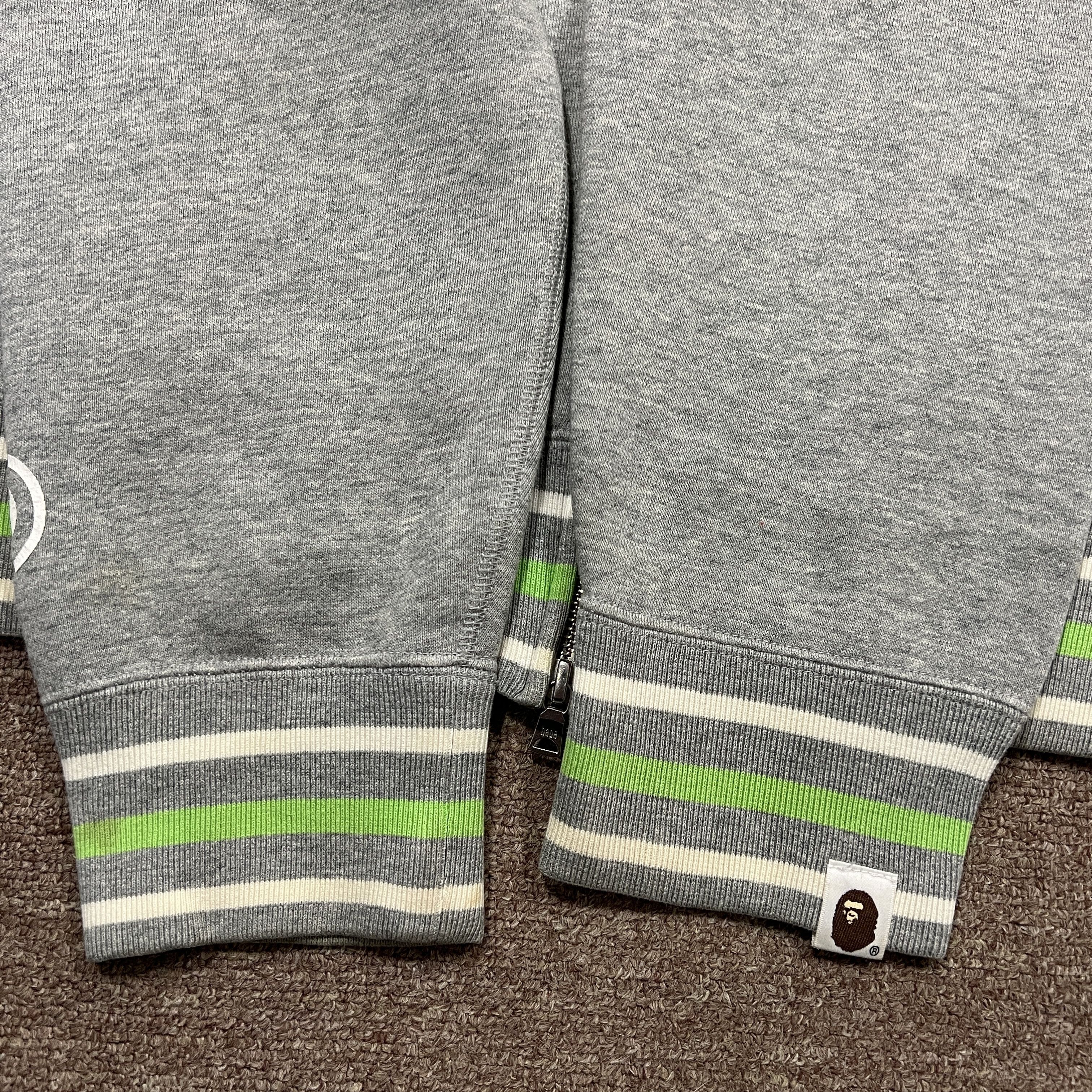 Bape Bape Grey Camo Shark Full Zip Up Hoodie Size US XL / EU 56 / 4 - 13 Thumbnail