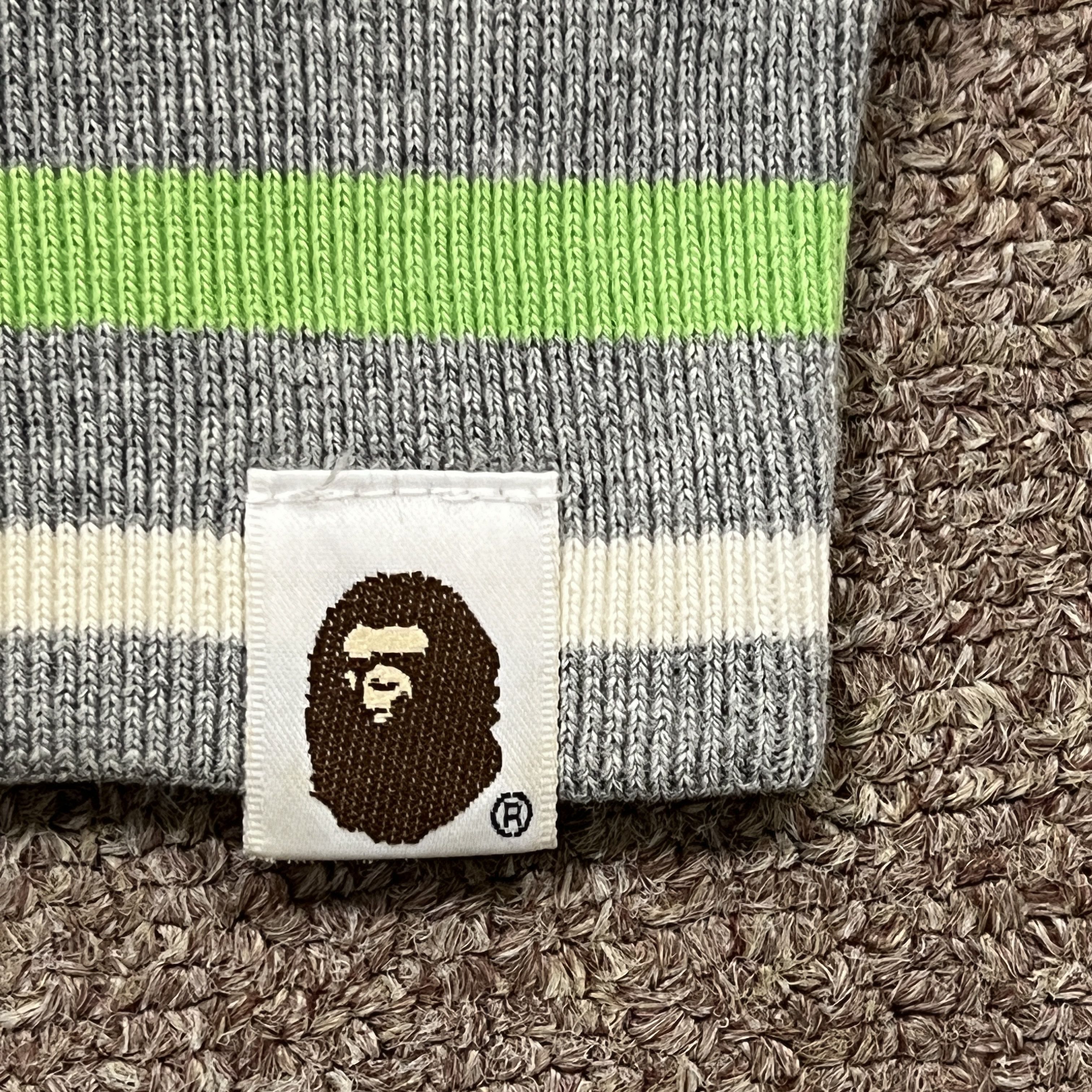 Bape Bape Grey Camo Shark Full Zip Up Hoodie Size US XL / EU 56 / 4 - 4 Thumbnail