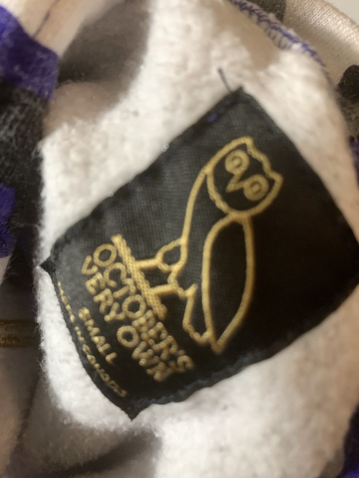 Drake OVO CAMO PURPLE OG OWL HOODIE 2016 RELEASE Size US S / EU 44-46 / 1 - 5 Thumbnail